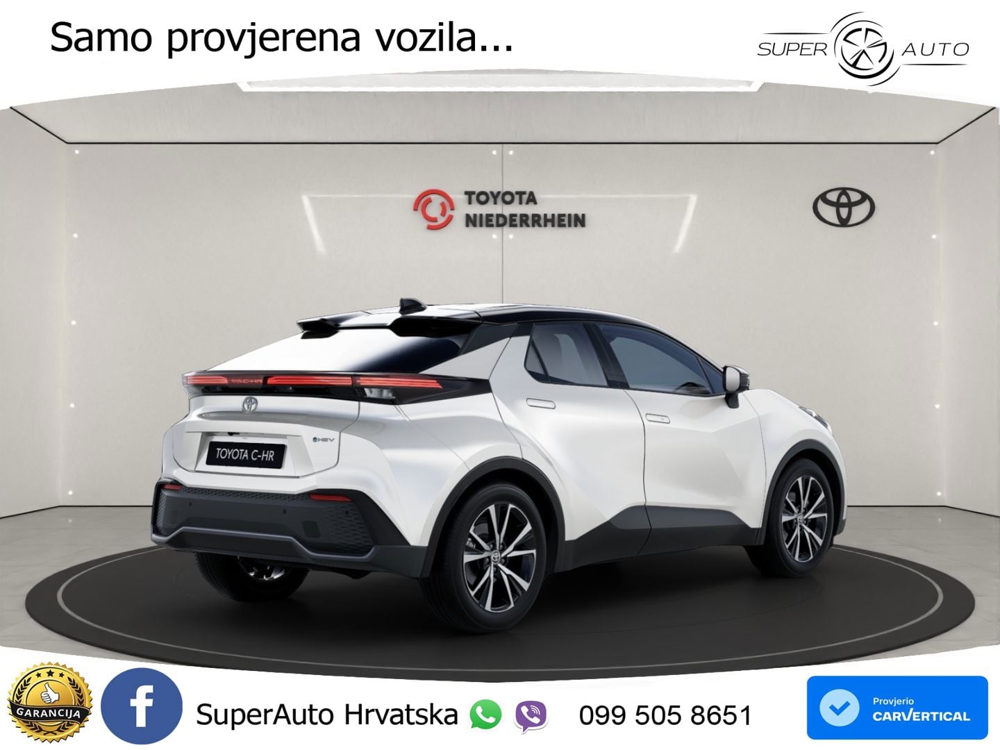 Toyota C-HR 1.8 (140 KS) Hybrid e-CVT Teamplayer LED+GR SJED+ACC