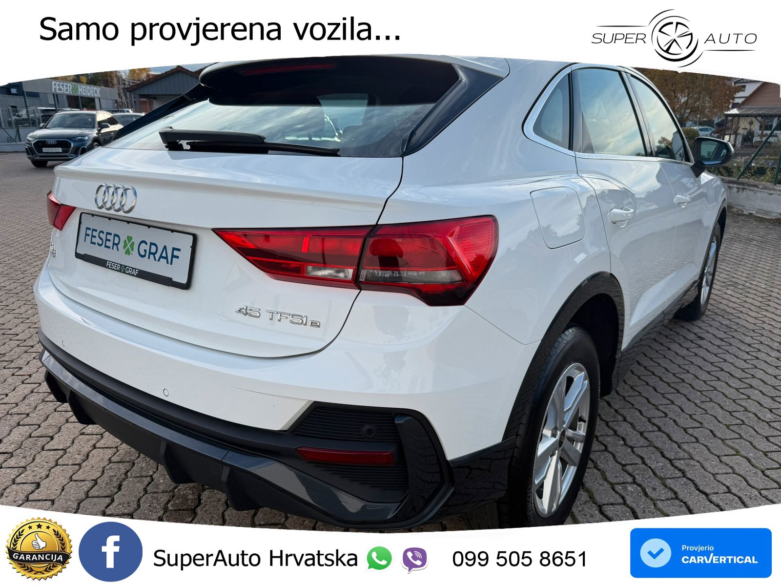Audi Q3 Sportback 45 TFSIe (245 KS) S tronic