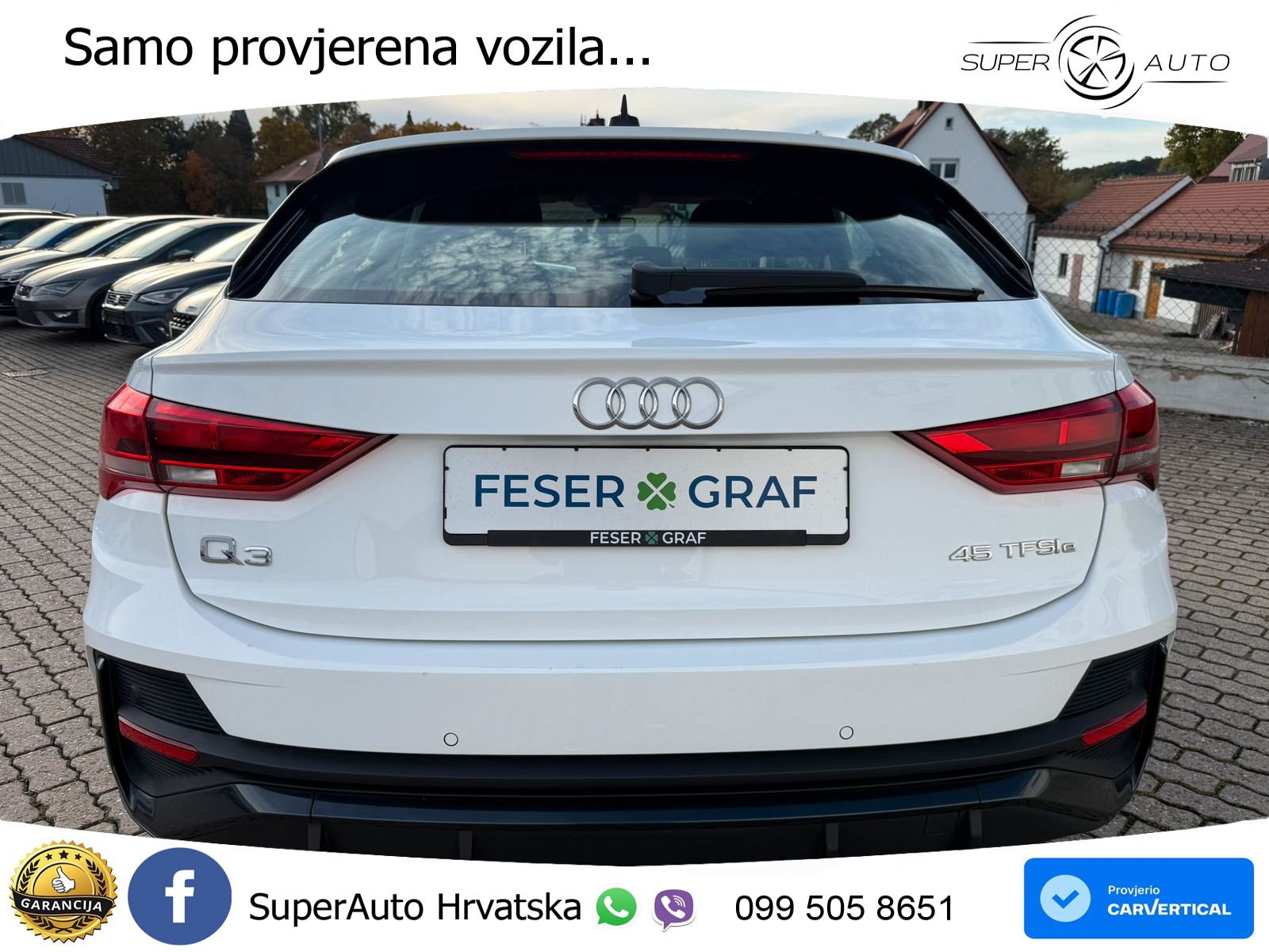 Audi Q3 Sportback 45 TFSIe (245 KS) S tronic