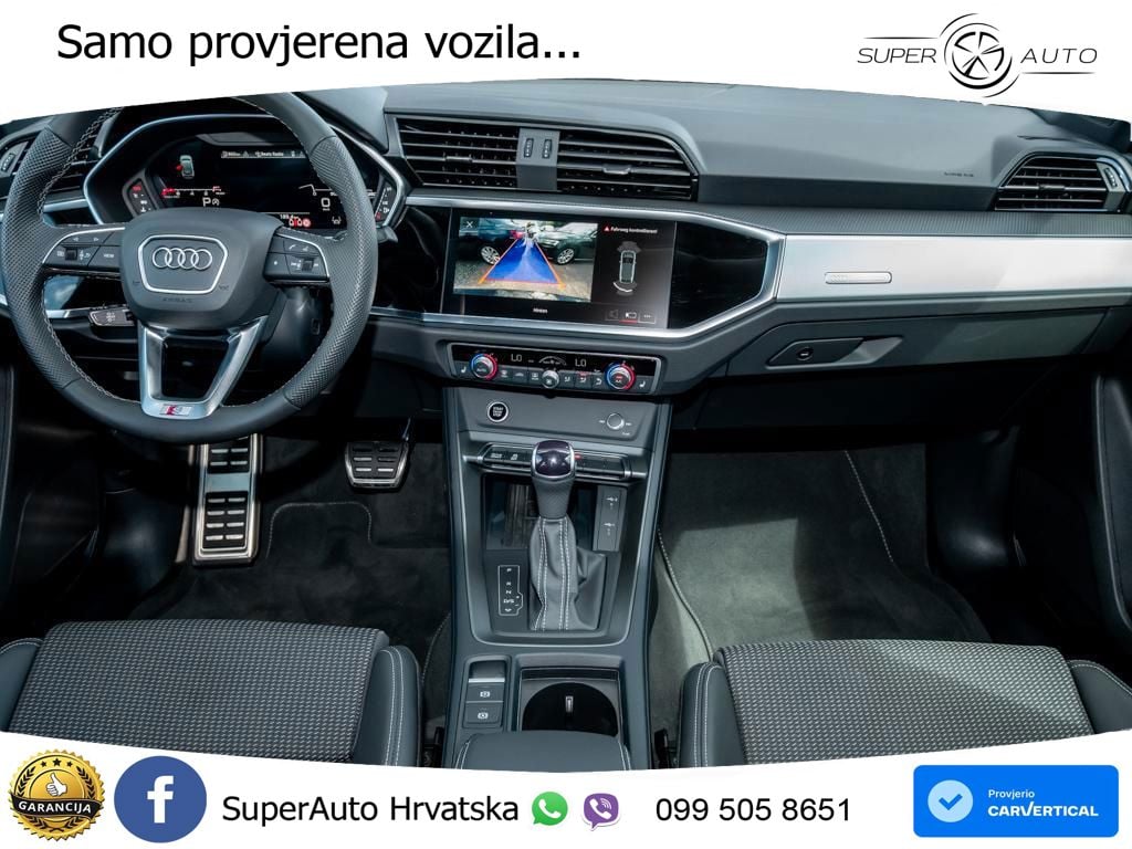 Audi Q3 II Sportback 35 TFSI (150 KS) S tronic 2x S line LED+GR SJED+ACC