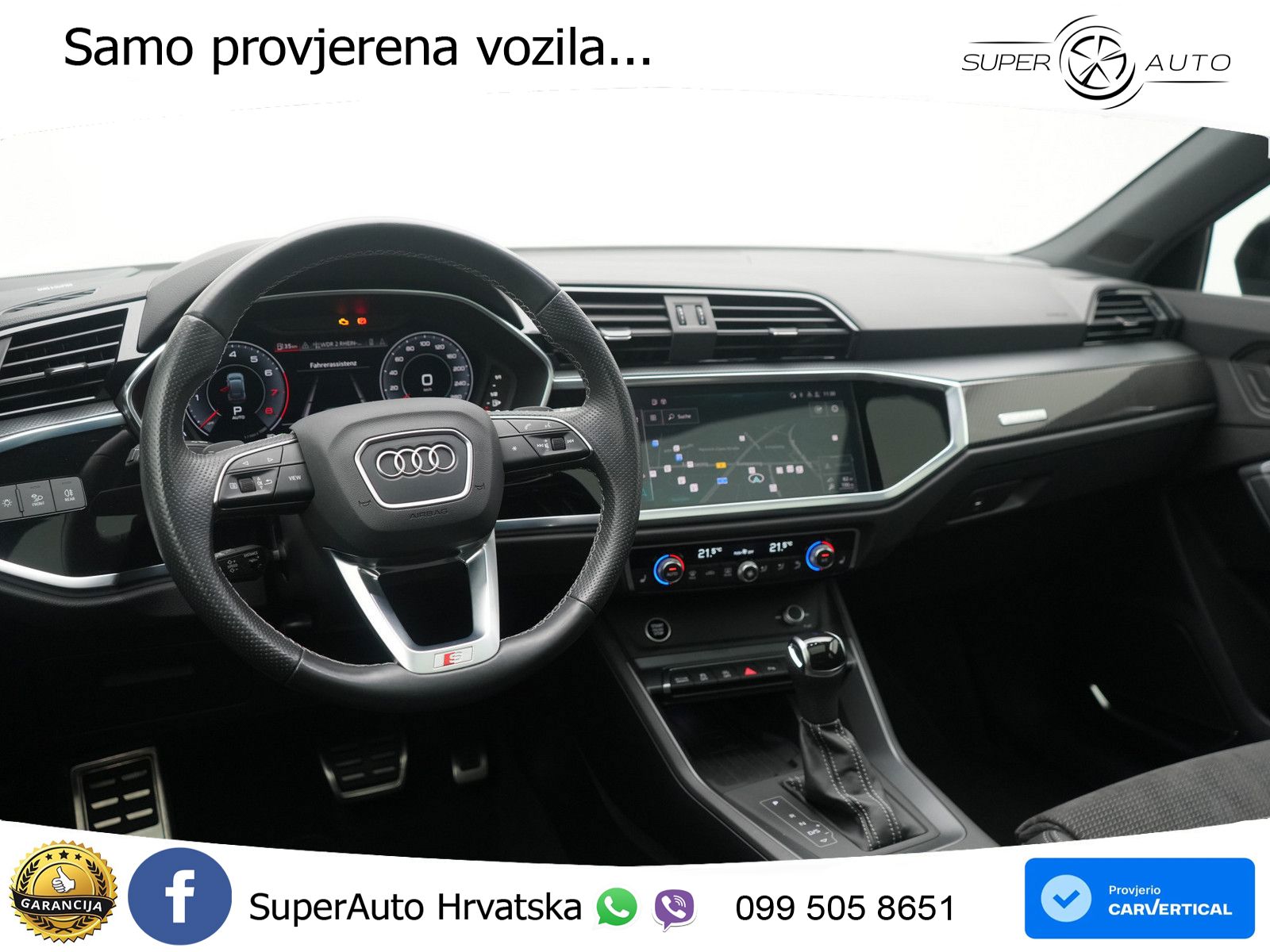 Audi Q3 II Sportback 40 TFSI (190 KS) quattro S tronic S line LED+GR SJED+ACC