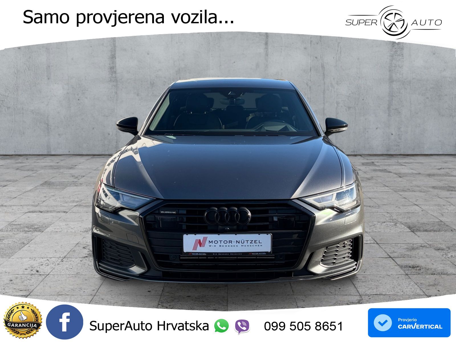 Audi A6 55 TFSI V6 (340 KS) quattro S tronic S line LED+GR SJED+ACC