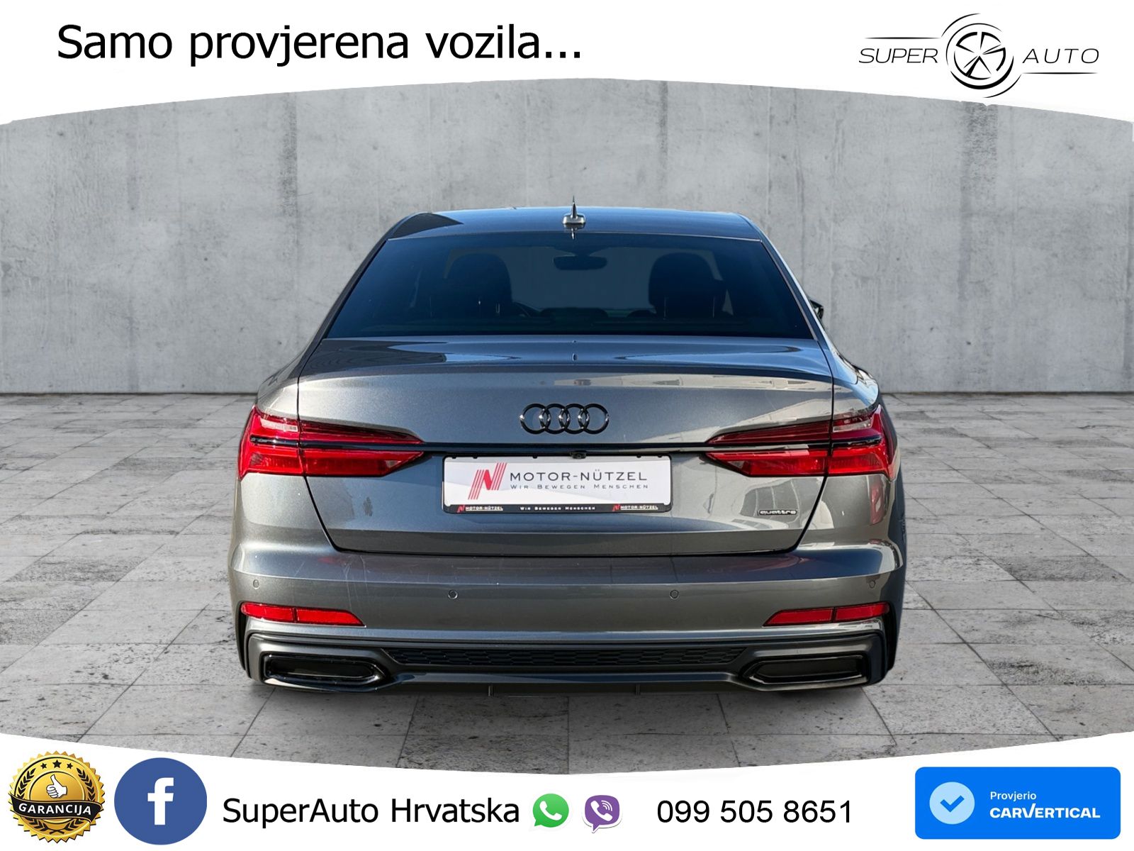Audi A6 55 TFSI V6 (340 KS) quattro S tronic S line LED+GR SJED+ACC