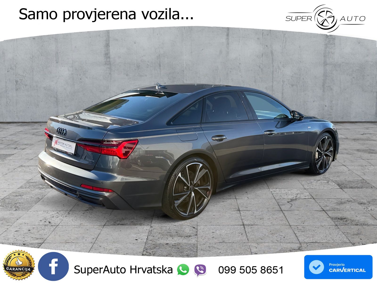 Audi A6 55 TFSI V6 (340 KS) quattro S tronic S line LED+GR SJED+ACC