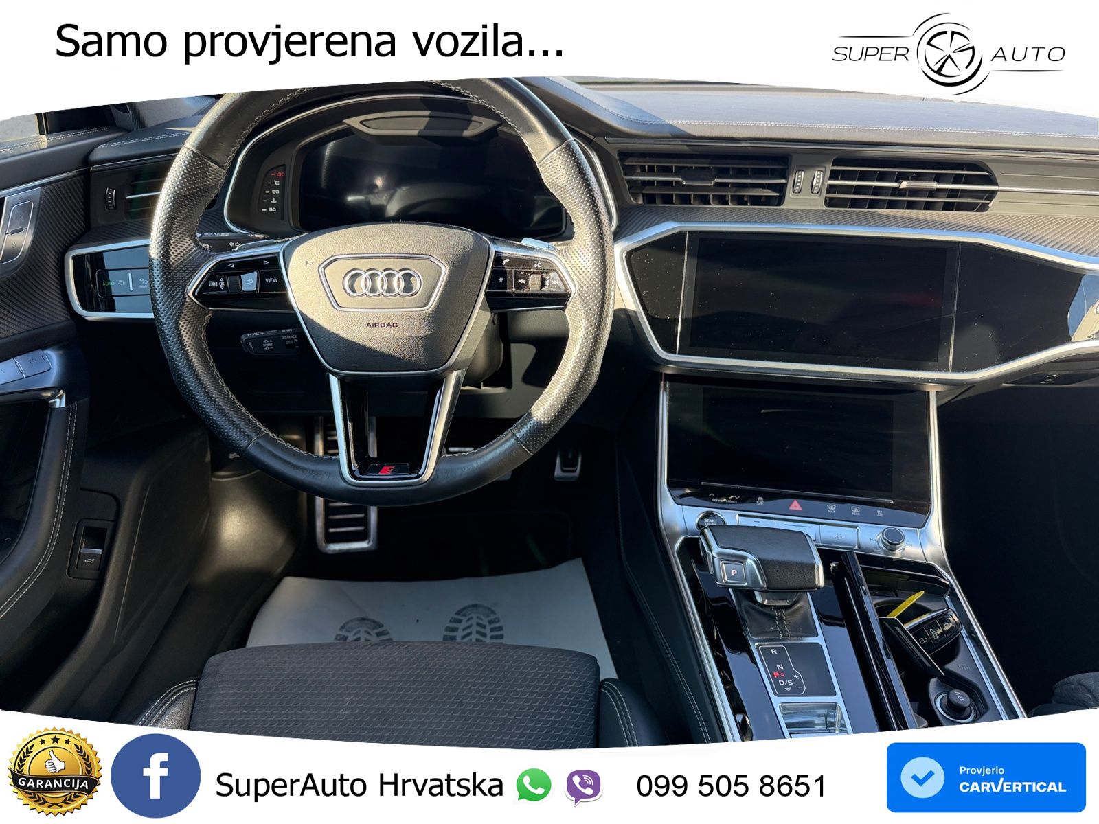 Audi A6 55 TFSI V6 (340 KS) quattro S tronic S line LED+GR SJED+ACC