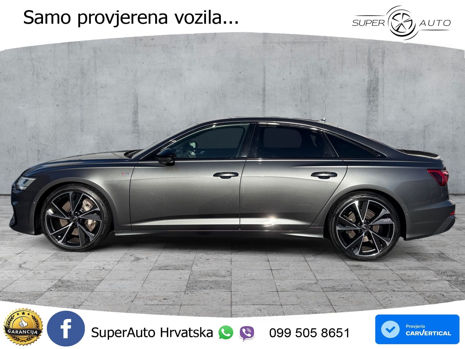 Audi A6 55 TFSI V6 (340 KS) quattro S tronic S line LED+GR SJED+ACC