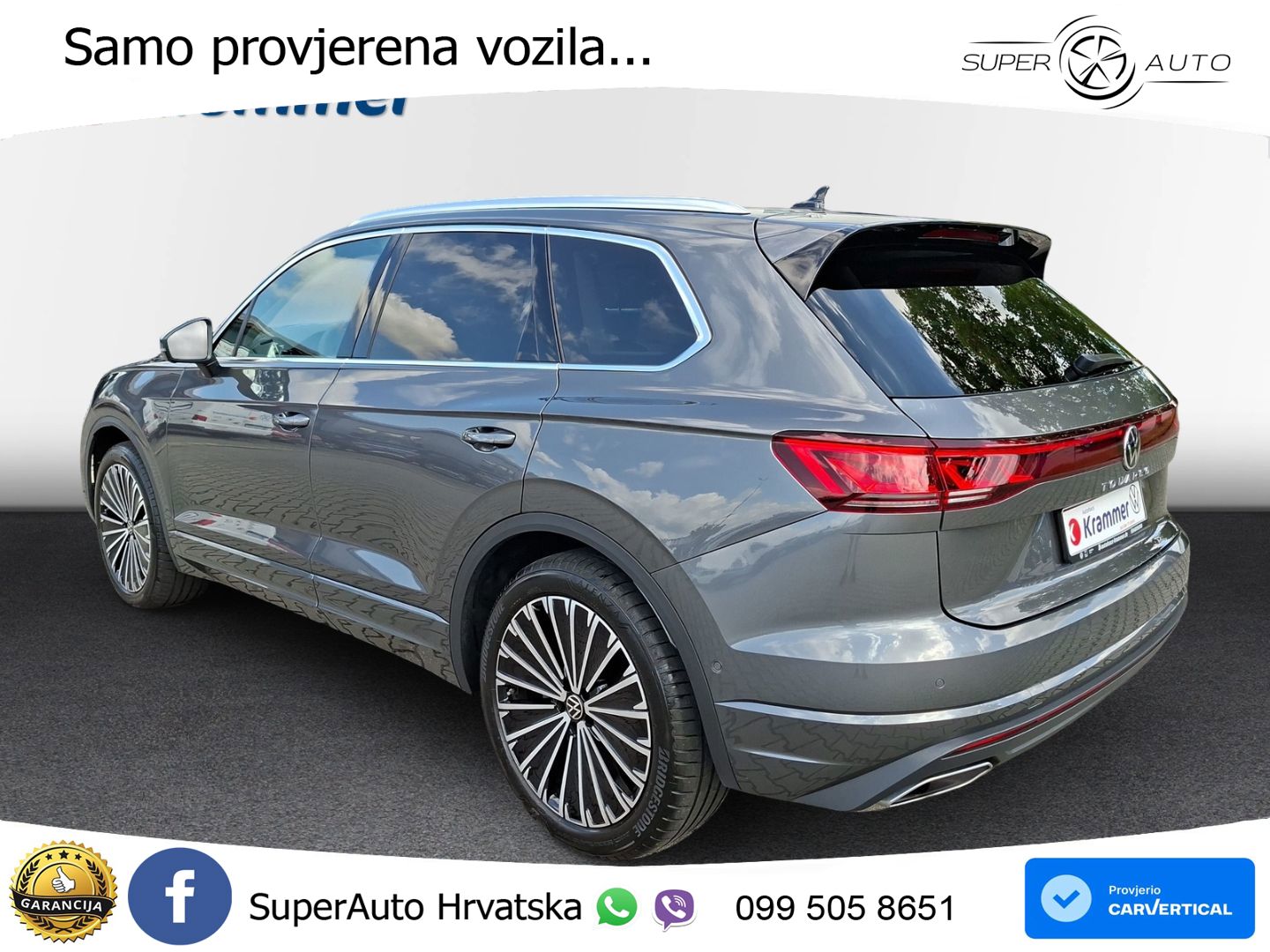 Volkswagen Touareg 3.0 V6 TSI (340 KS) 4MOTION Tiptronic ZRAČNI+ACC+GR SJED+KAM+PANO