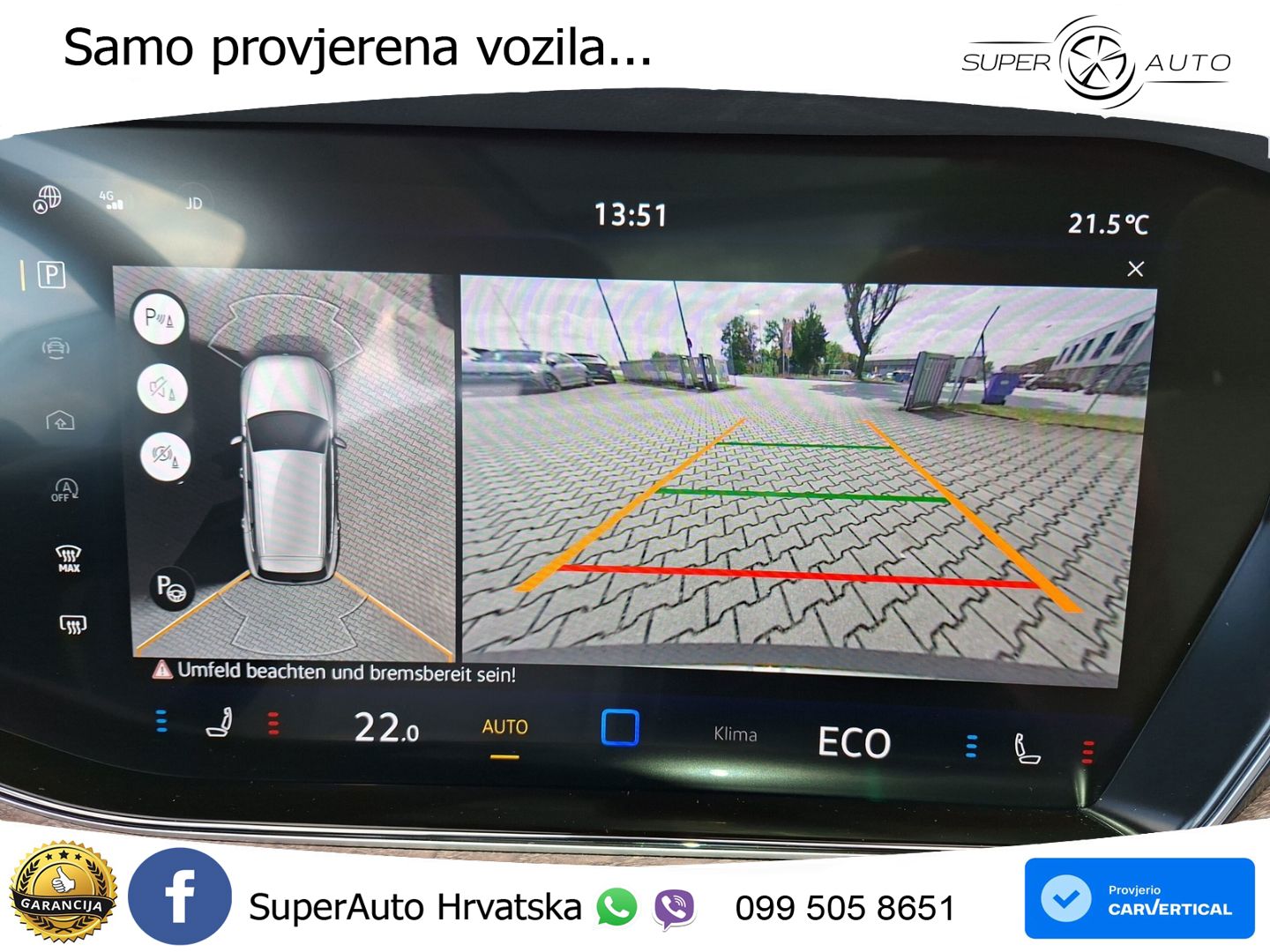 Volkswagen Touareg 3.0 V6 TSI (340 KS) 4MOTION Tiptronic ZRAČNI+ACC+GR SJED+KAM+PANO