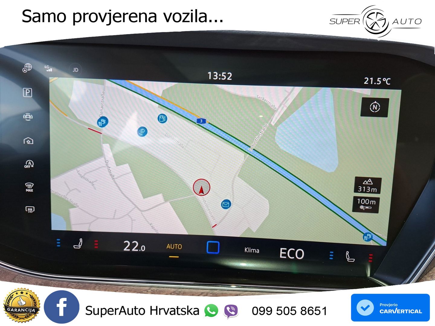 Volkswagen Touareg 3.0 V6 TSI (340 KS) 4MOTION Tiptronic ZRAČNI+ACC+GR SJED+KAM+PANO