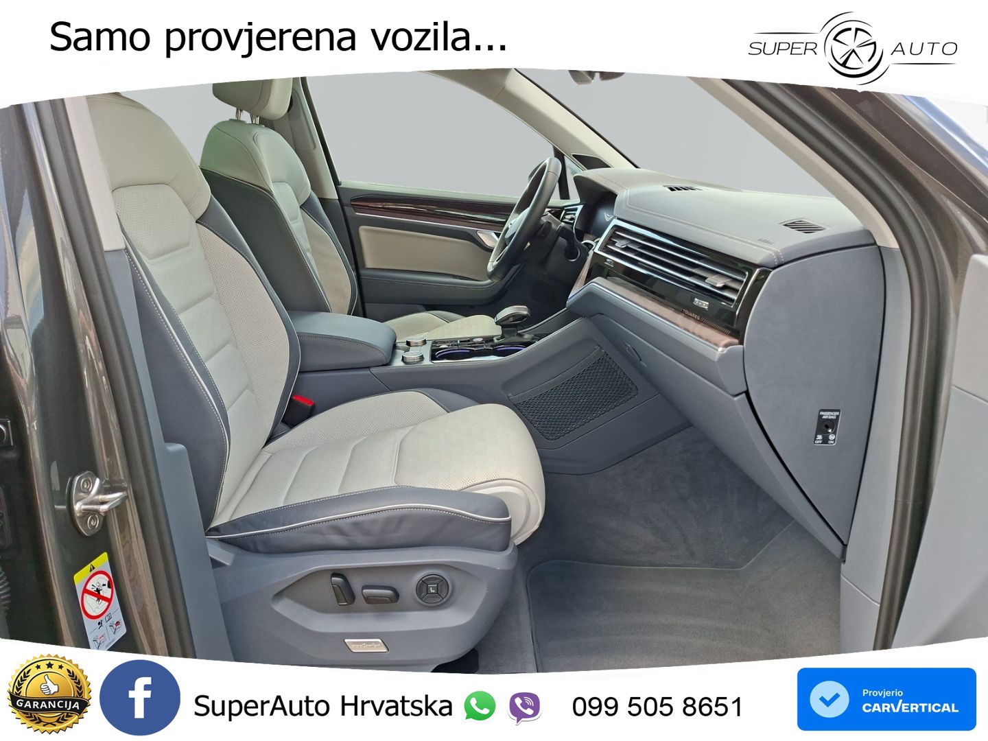Volkswagen Touareg 3.0 V6 TSI (340 KS) 4MOTION Tiptronic ZRAČNI+ACC+GR SJED+KAM+PANO