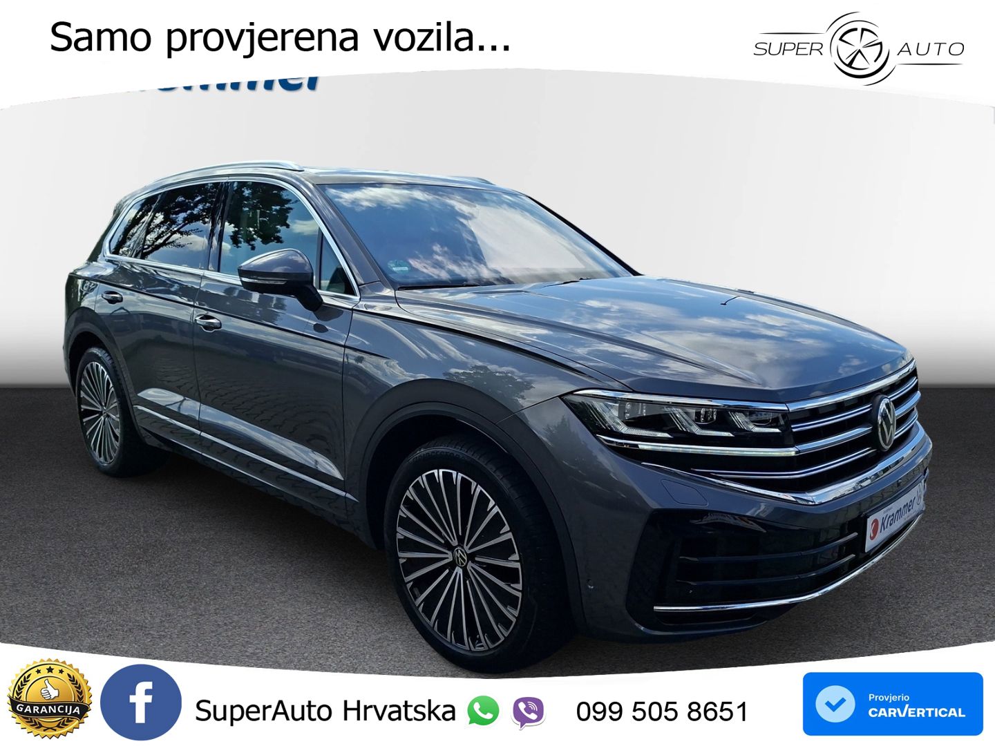 Volkswagen Touareg 3.0 V6 TSI (340 KS) 4MOTION Tiptronic ZRAČNI+ACC+GR SJED+KAM+PANO