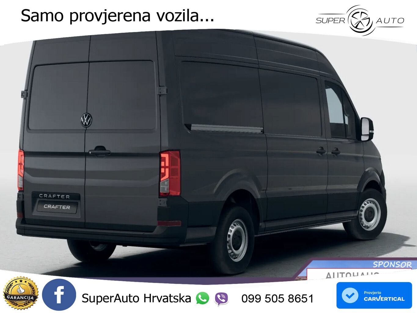 Volkswagen Crafter 35 L3H3 3S Temp Kam AppCo UVP-42%* 140 KS
