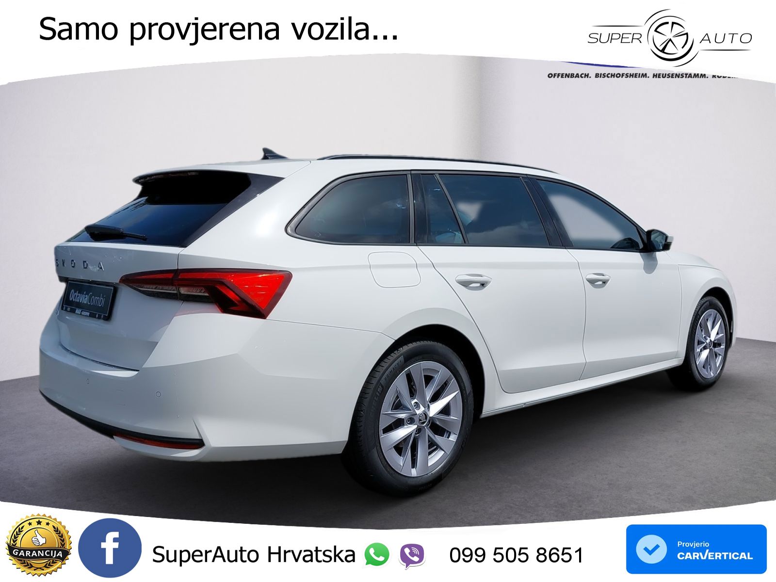 Škoda Octavia Combi 1.5 TSI (116 KS) Selection LED+GR SJED+ACC
