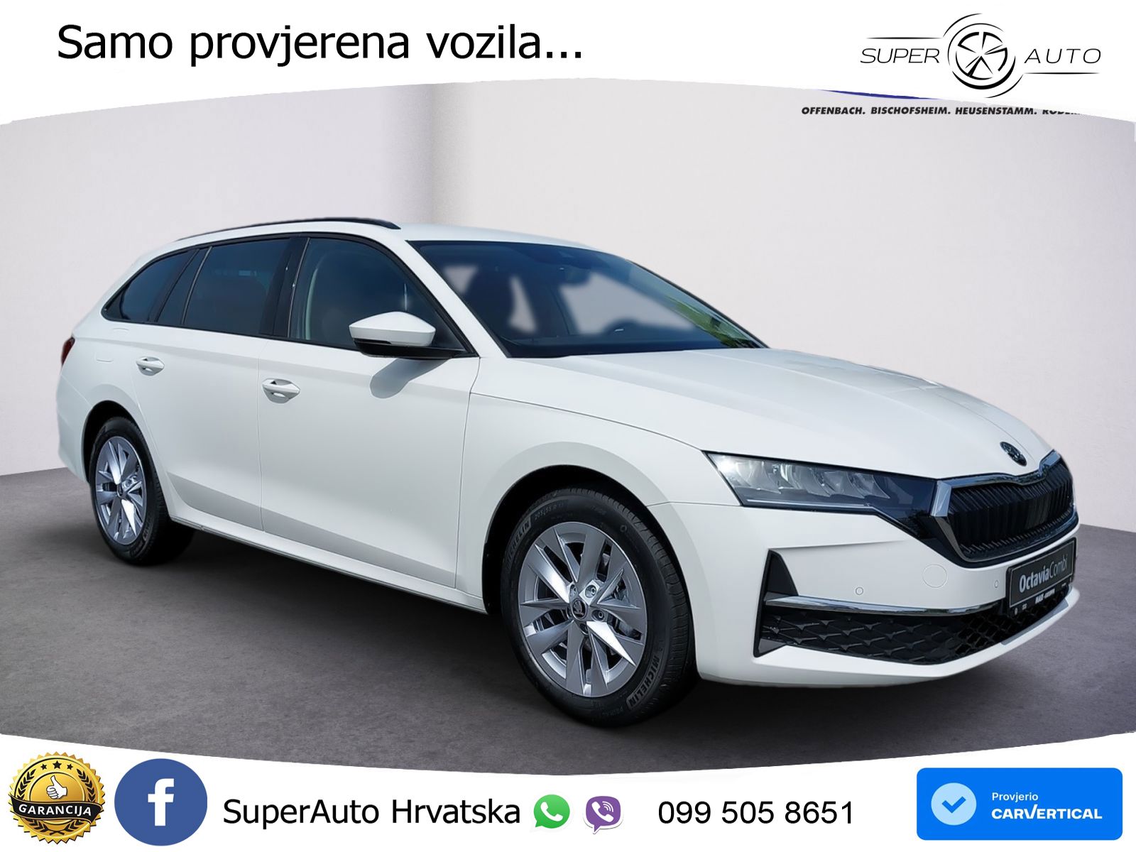 Škoda Octavia Combi 1.5 TSI (116 KS) Selection LED+GR SJED+ACC
