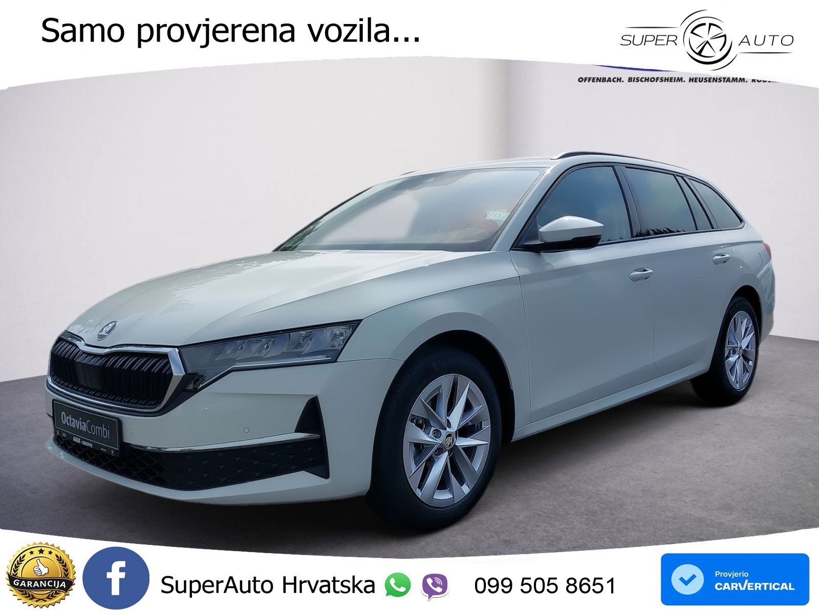 Škoda Octavia Combi 1.5 TSI (116 KS) Selection LED+GR SJED+ACC