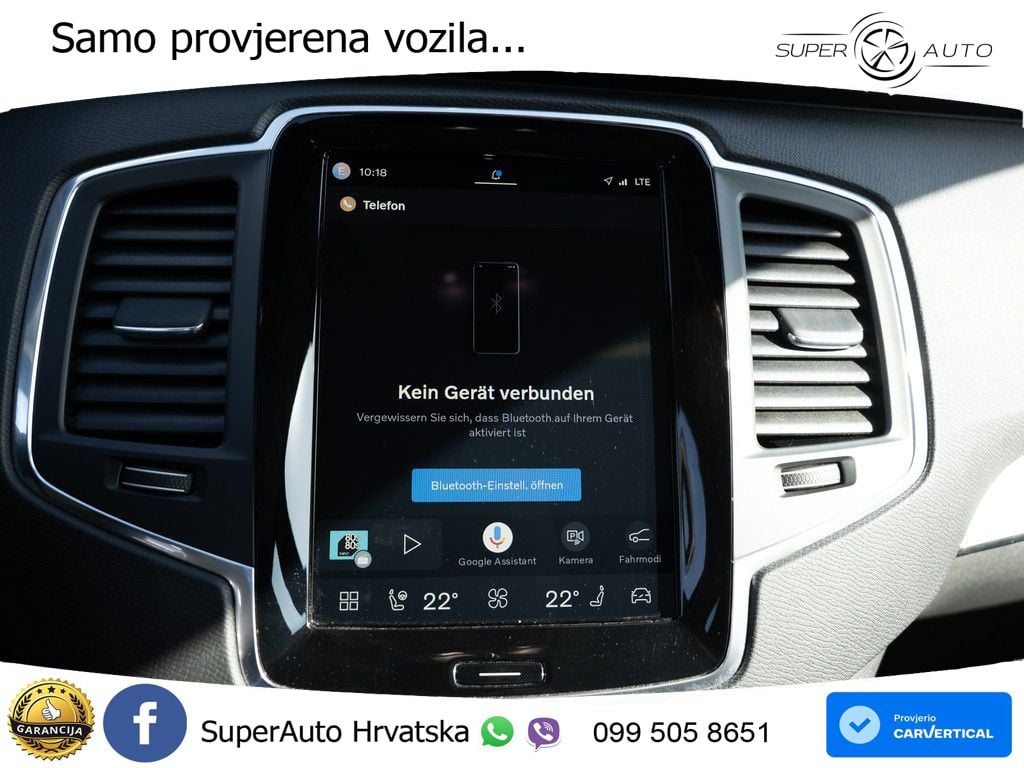 Volvo XC90 2.0 T8 AWD Automatic LED+GR SJED+ACC