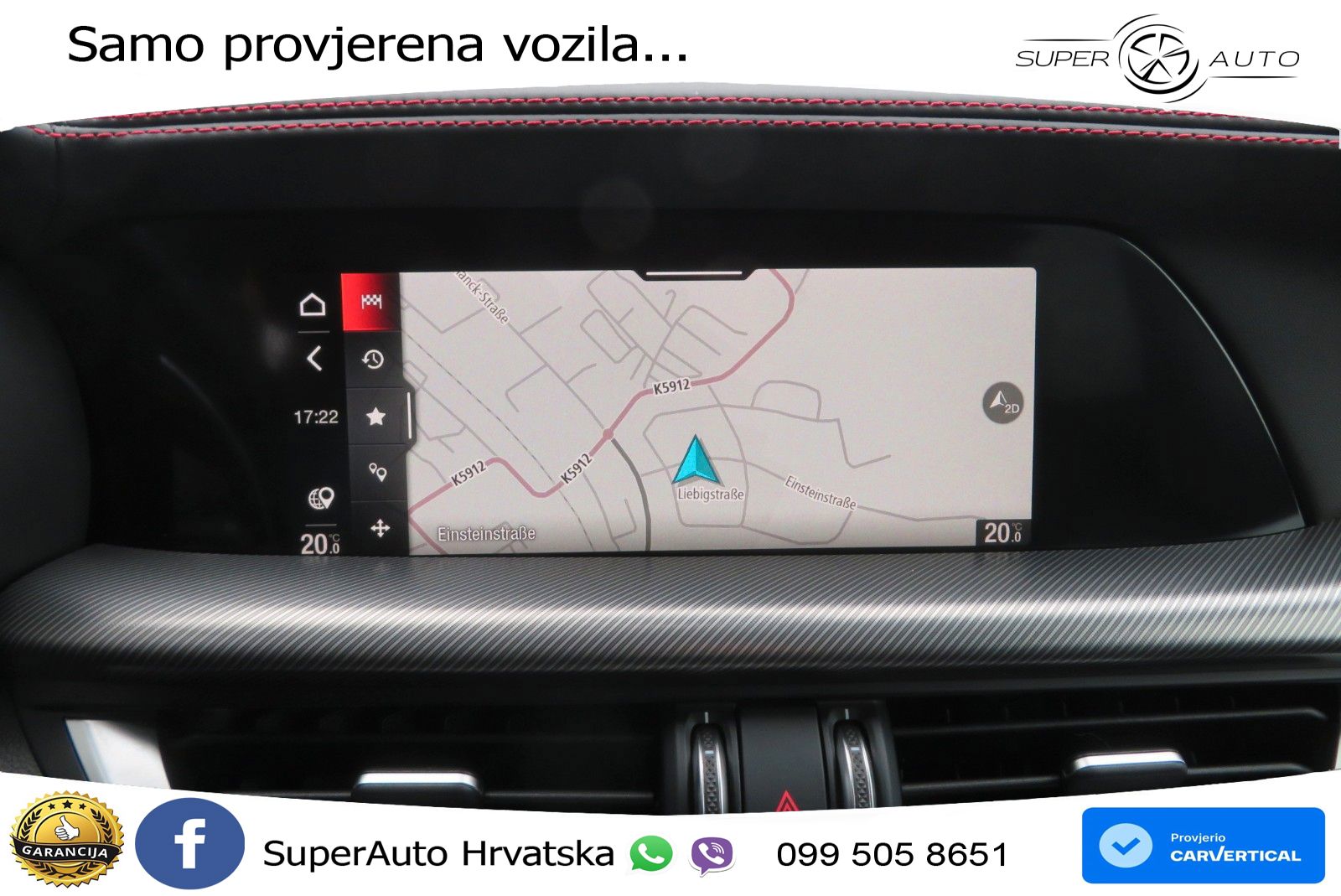 Alfa Romeo Stelvio 2.2 MultiJet II (210 KS) Q4 Automatic LED+GR SJED+ACC