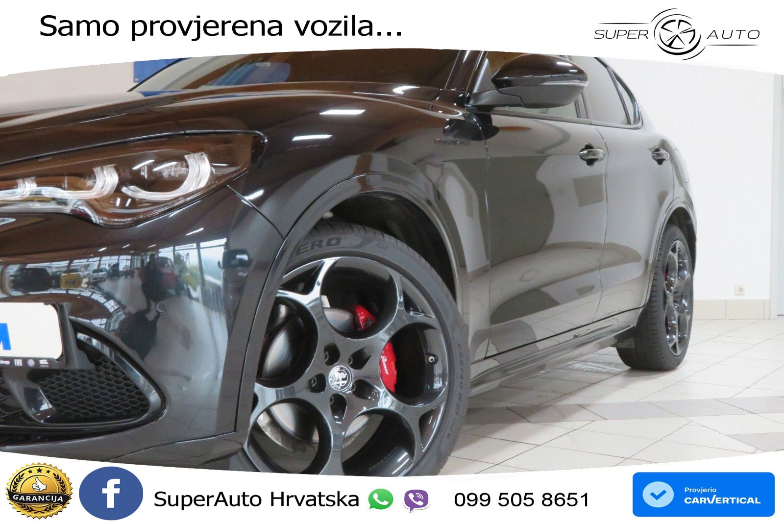 Alfa Romeo Stelvio 2.2 MultiJet II (210 KS) Q4 Automatic LED+GR SJED+ACC
