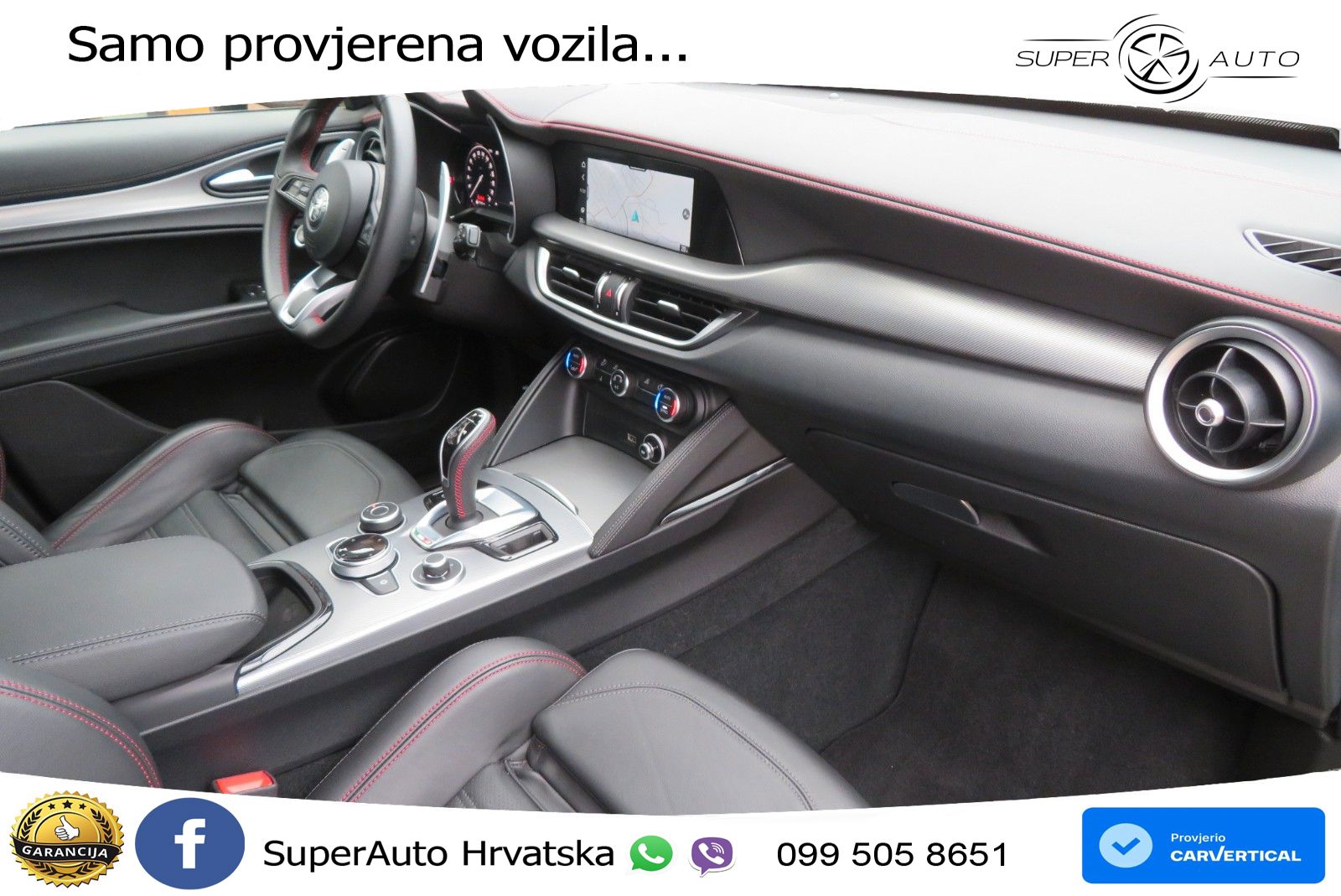 Alfa Romeo Stelvio 2.2 MultiJet II (210 KS) Q4 Automatic LED+GR SJED+ACC