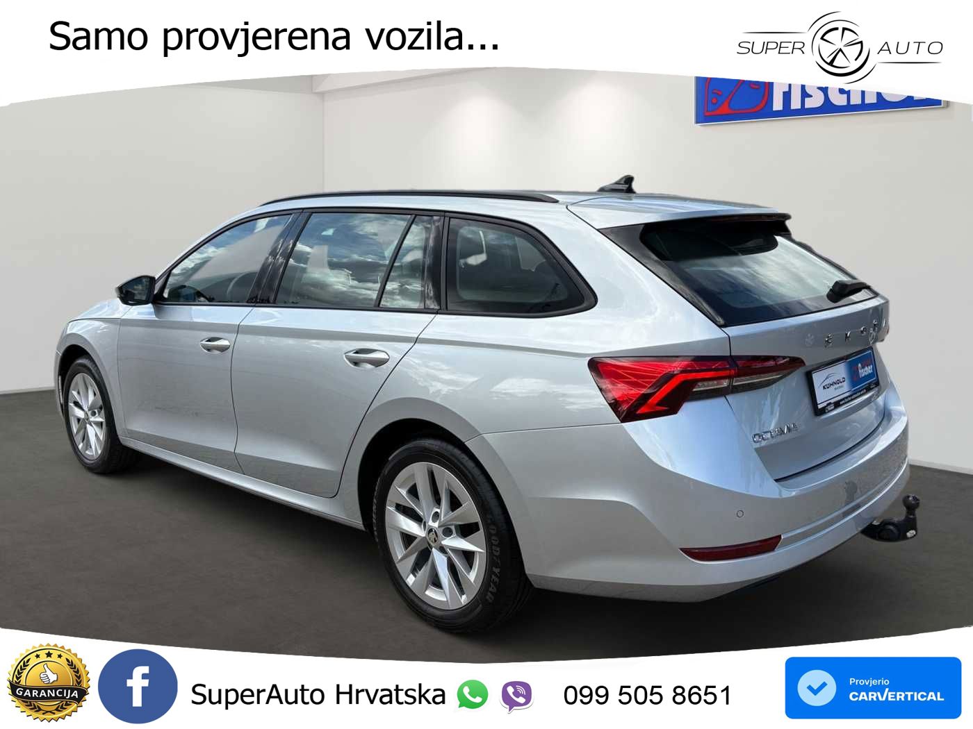 Škoda Octavia Combi 2.0 TDI (150 KS) DSG LED+GR SJED+ACC