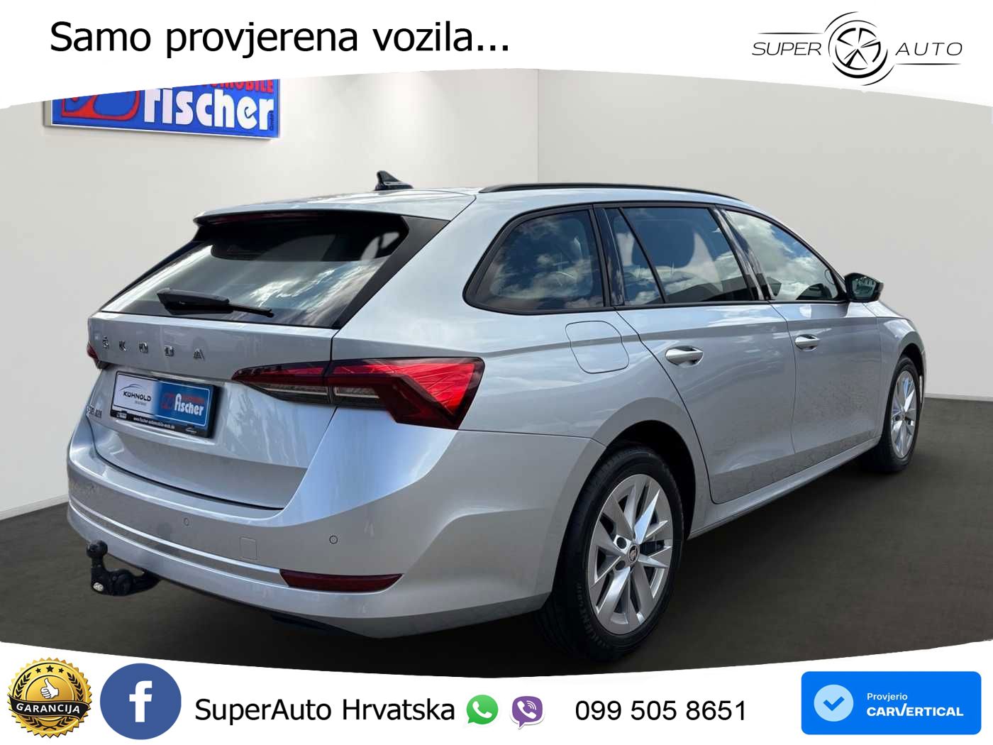Škoda Octavia Combi 2.0 TDI (150 KS) DSG LED+GR SJED+ACC