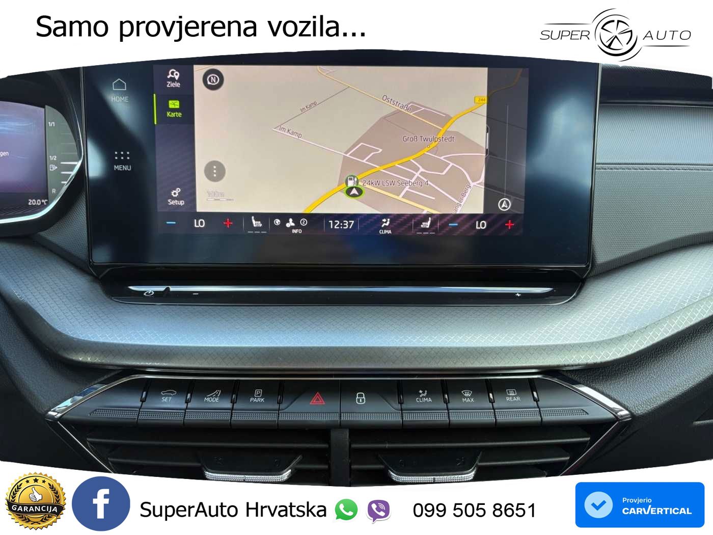 Škoda Octavia Combi 2.0 TDI (150 KS) DSG LED+GR SJED+ACC