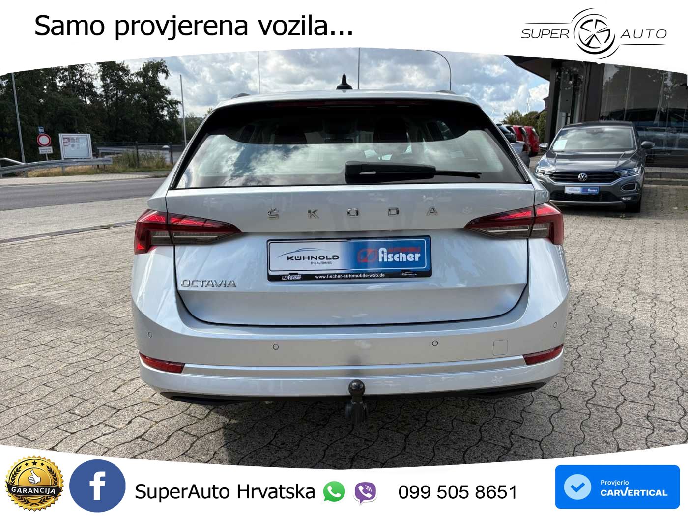 Škoda Octavia Combi 2.0 TDI (150 KS) DSG LED+GR SJED+ACC
