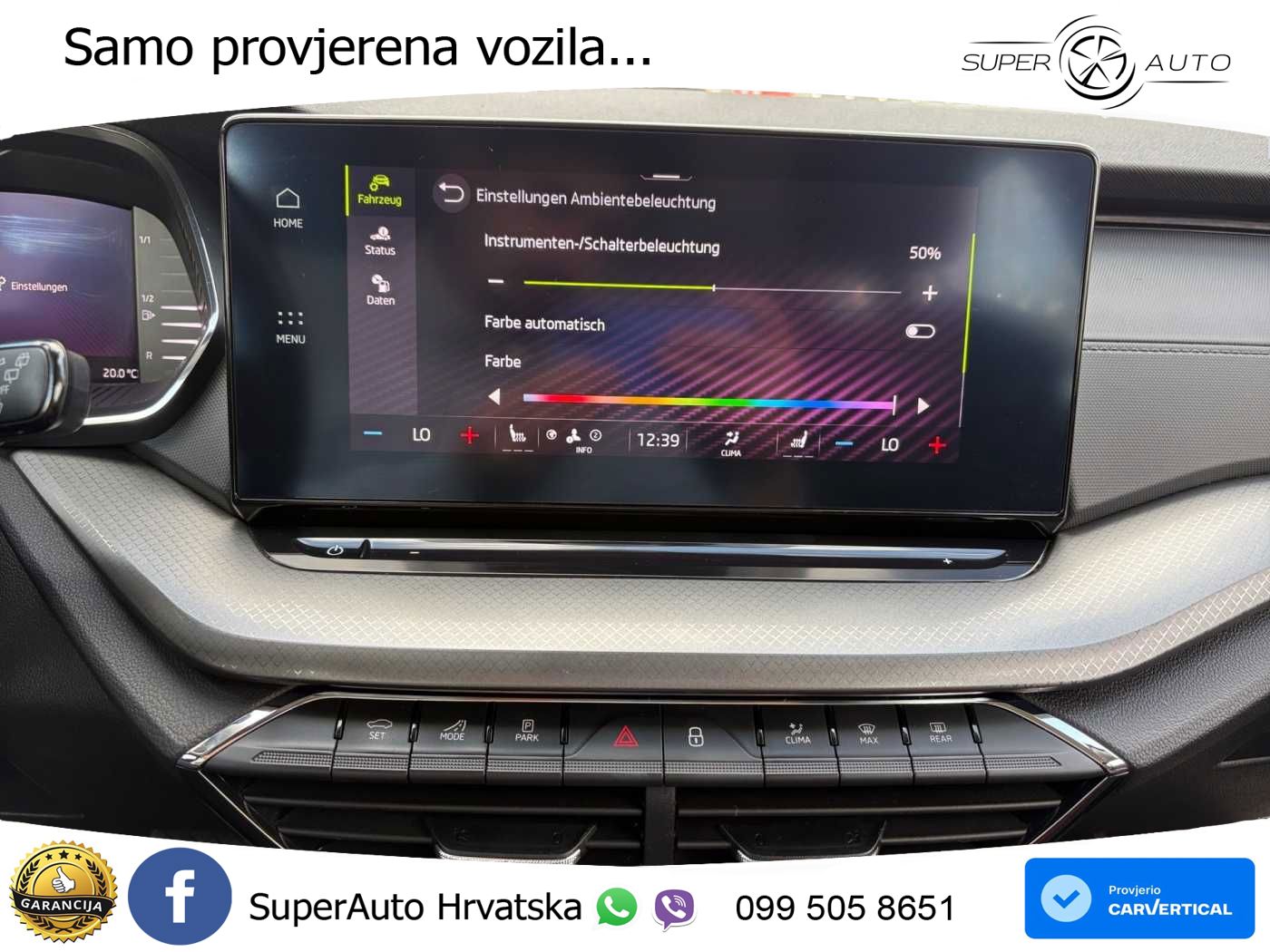 Škoda Octavia Combi 2.0 TDI (150 KS) DSG LED+GR SJED+ACC