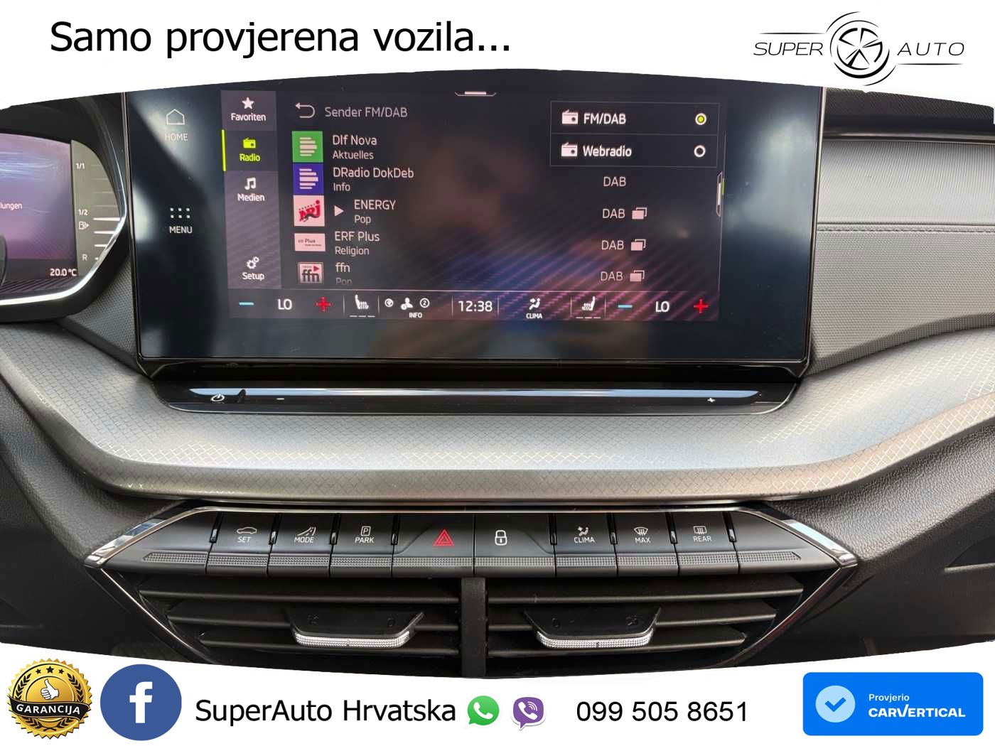 Škoda Octavia Combi 2.0 TDI (150 KS) DSG LED+GR SJED+ACC
