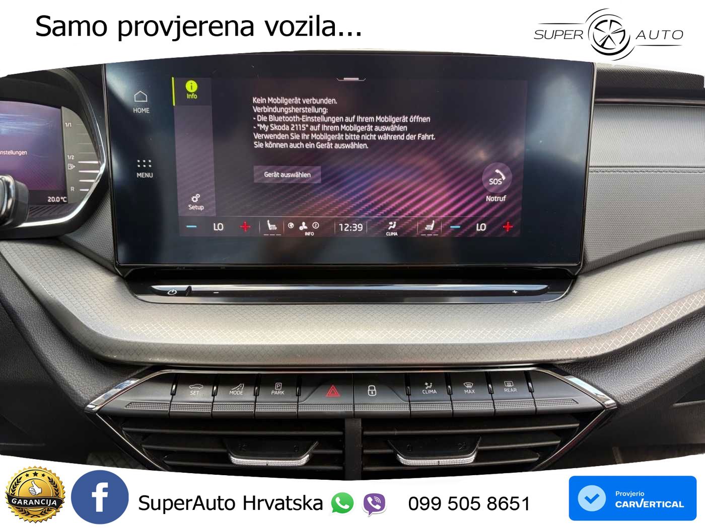 Škoda Octavia Combi 2.0 TDI (150 KS) DSG LED+GR SJED+ACC