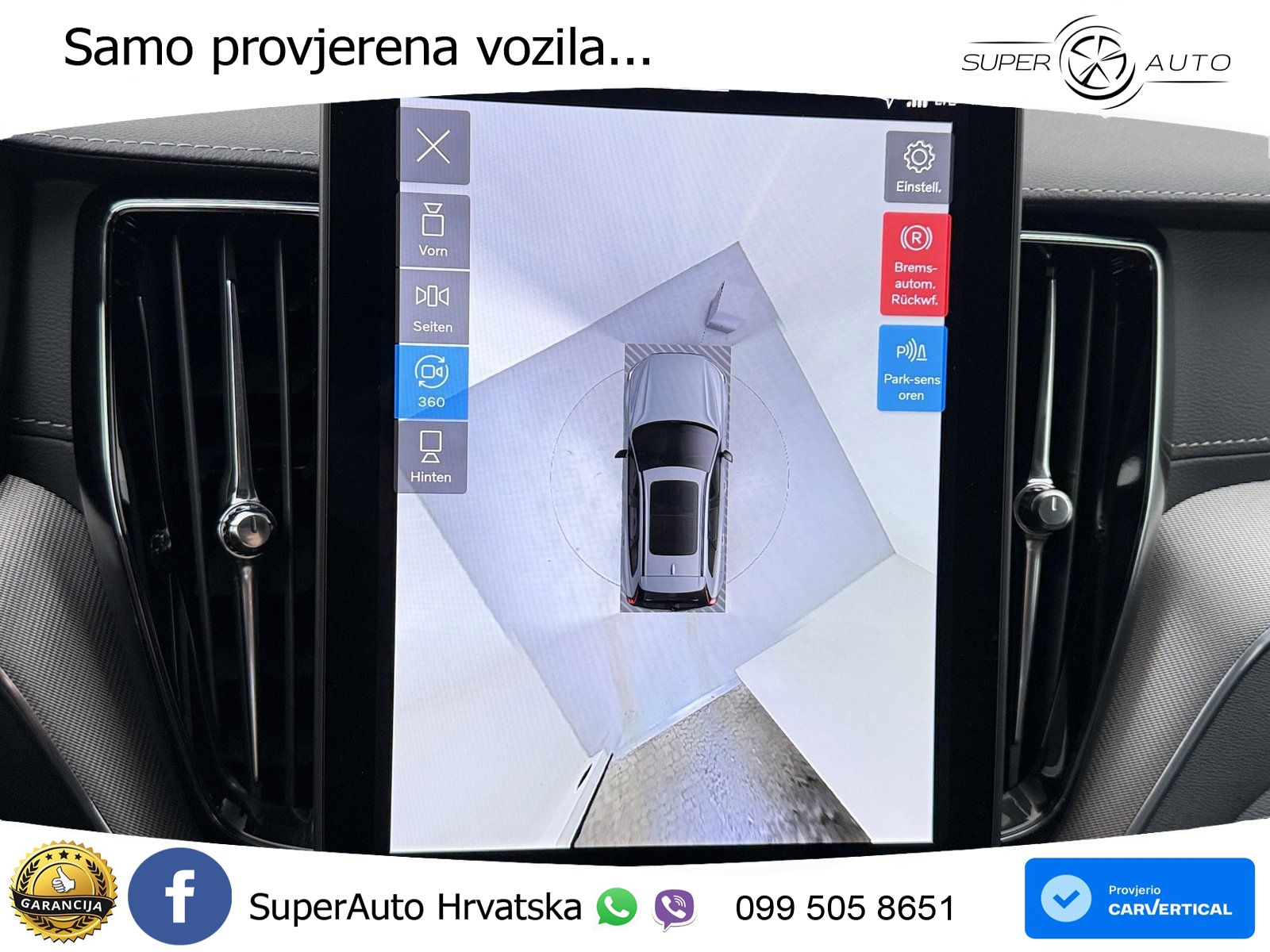 Volvo XC60 B5 Benzin AWD Geartronic ACC+HEAD+4xGR SJED+360+PANO