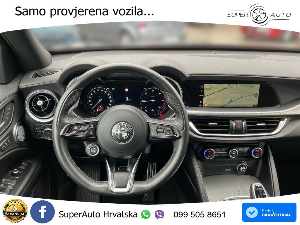 Alfa Romeo Stelvio 2.2 MultiJet II (210 KS) Q4 Automatic LED+GR SJED+ACC