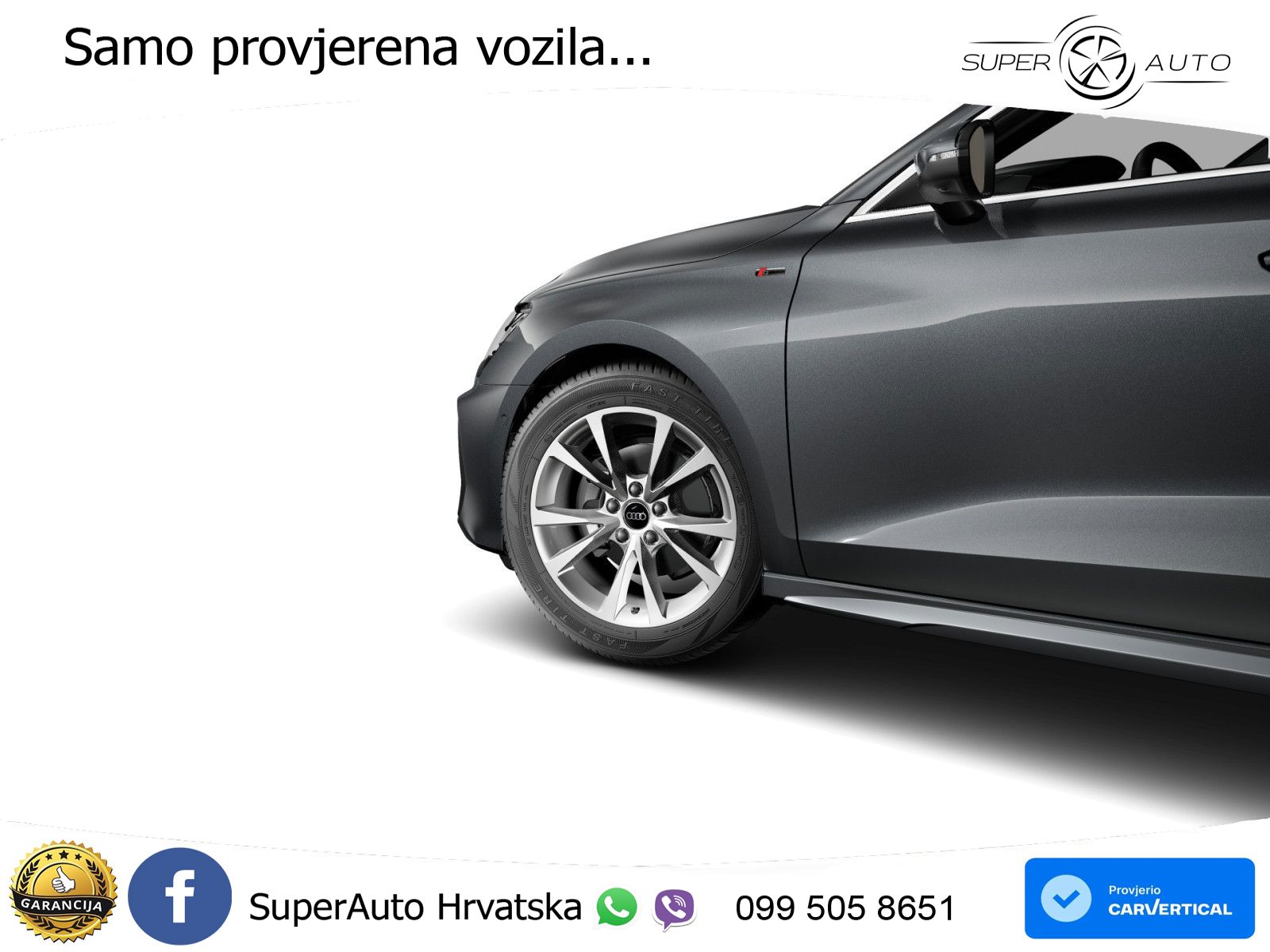 Audi A3 30 TDI (116 KS) 2x S line LED+GR SJED+ACC