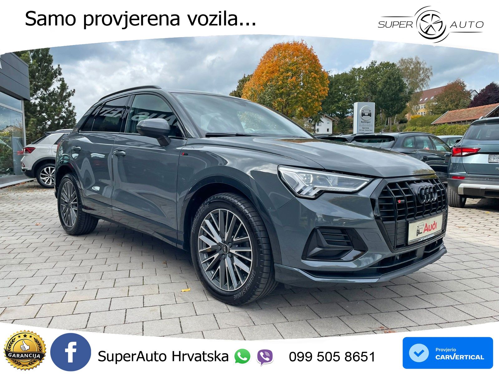 Audi Q3 35 TDI (150 KS) S tronic S line LED+GR SJED+ACC