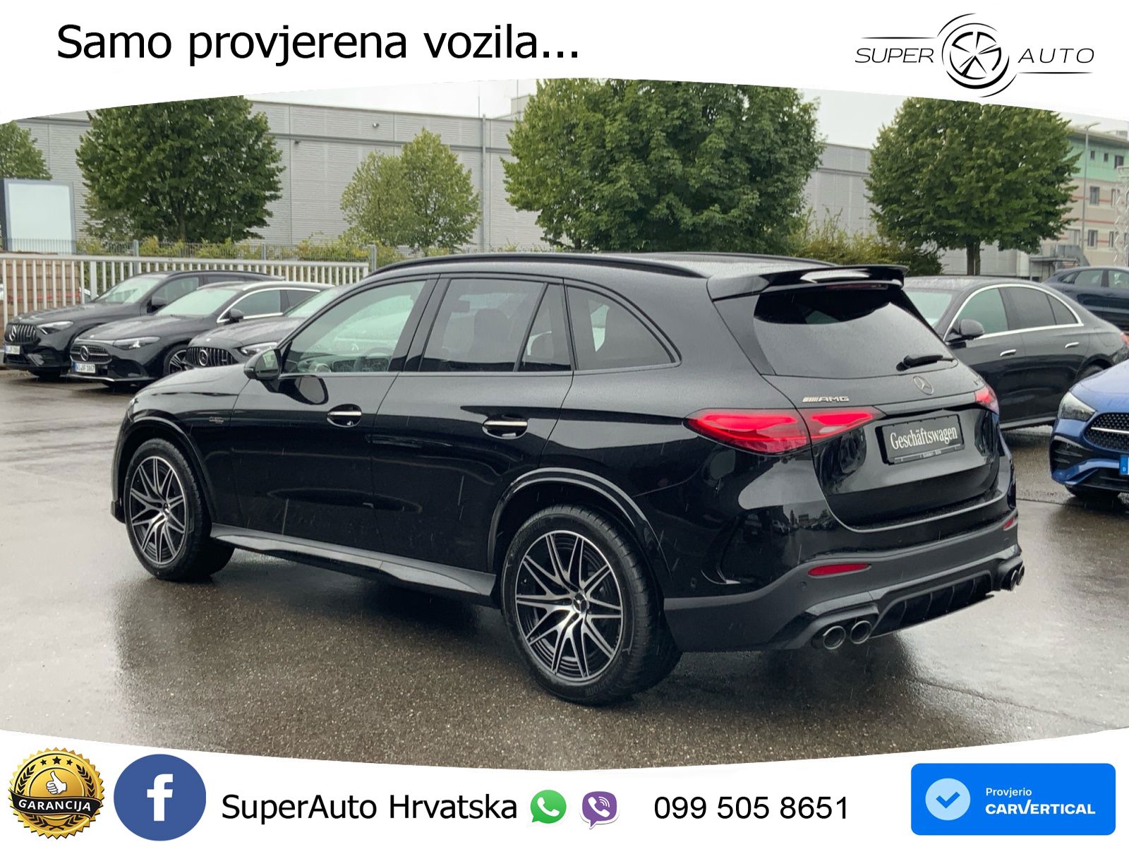 Mercedes AMG GLC 53 (449 KS) 4MATIC+ AMG SPEEDSHIFT TCT 9G ACC+GR SJED+360+PANO