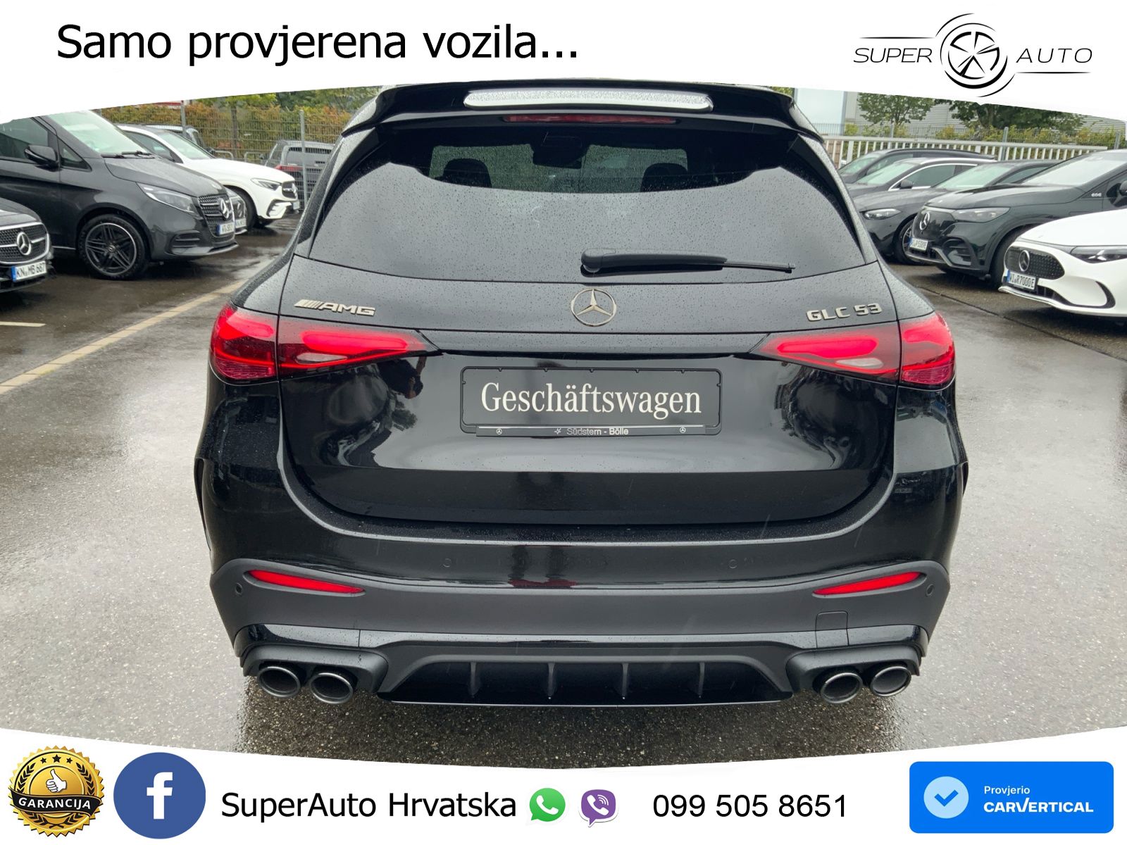 Mercedes AMG GLC 53 (449 KS) 4MATIC+ AMG SPEEDSHIFT TCT 9G ACC+GR SJED+360+PANO