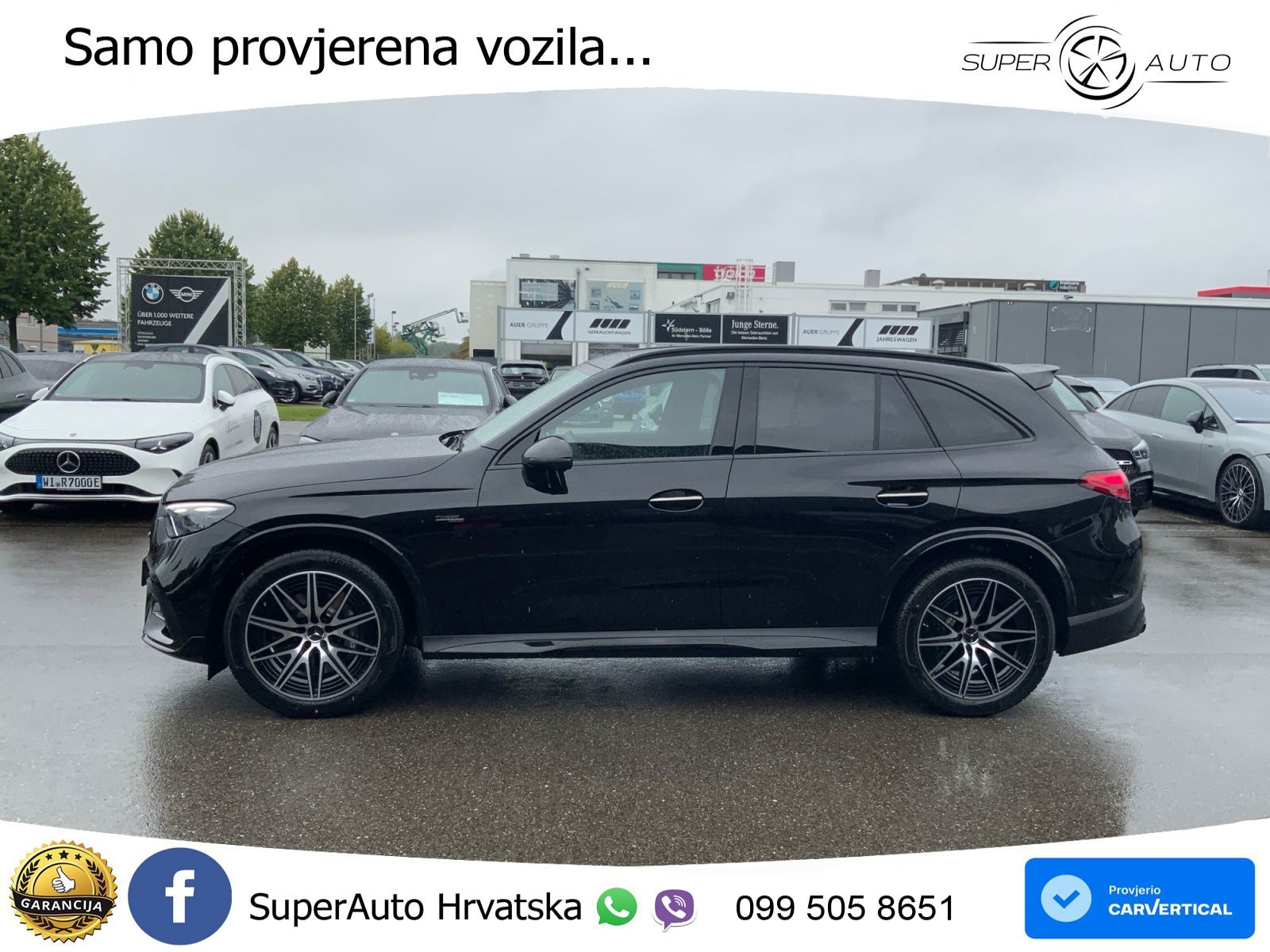 Mercedes AMG GLC 53 (449 KS) 4MATIC+ AMG SPEEDSHIFT TCT 9G ACC+GR SJED+360+PANO