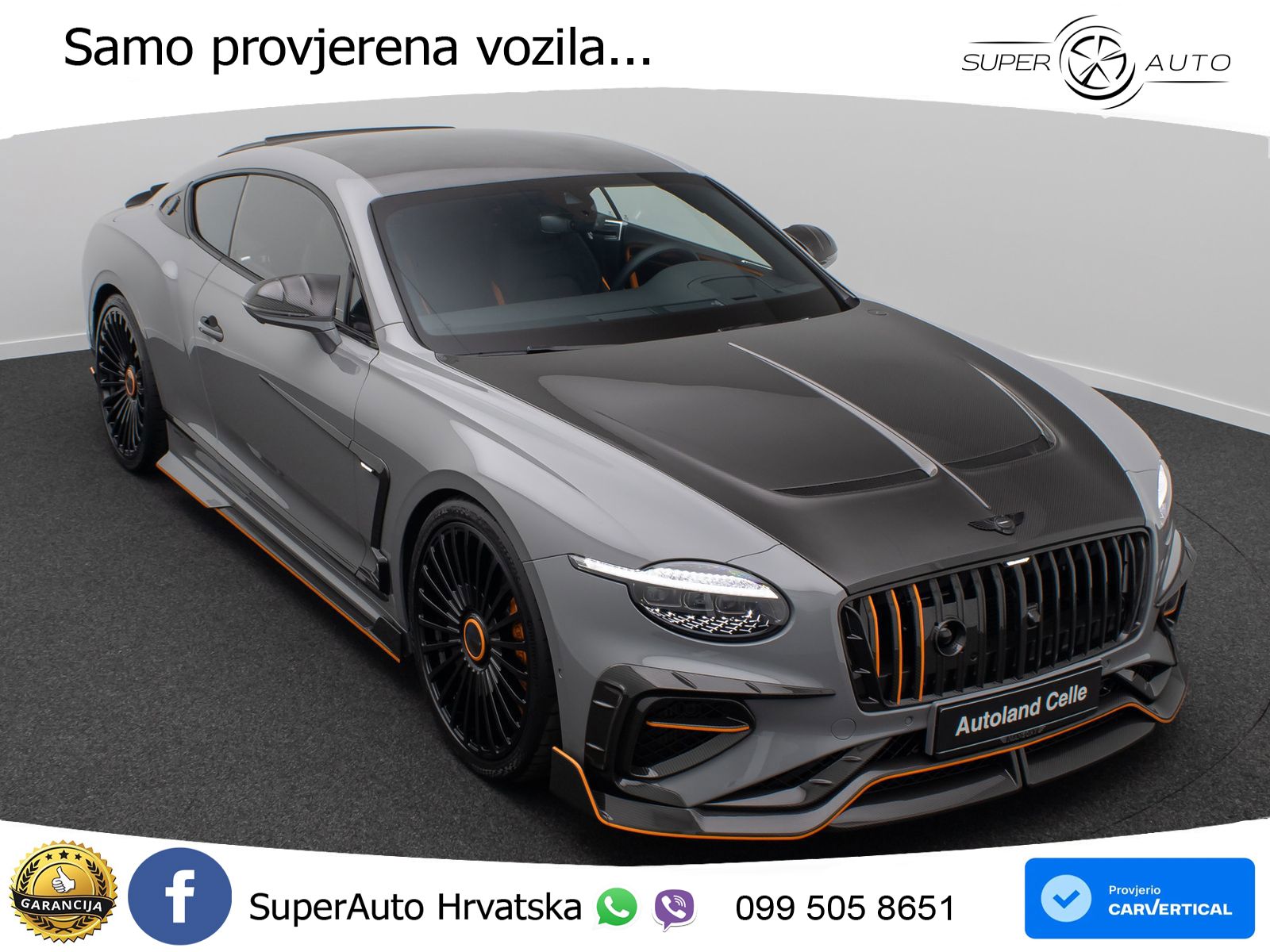 Bentley Continental GT IV 4.0 V8 TFSi (782 KS) AWD DCT LED+GR SJED+ACC