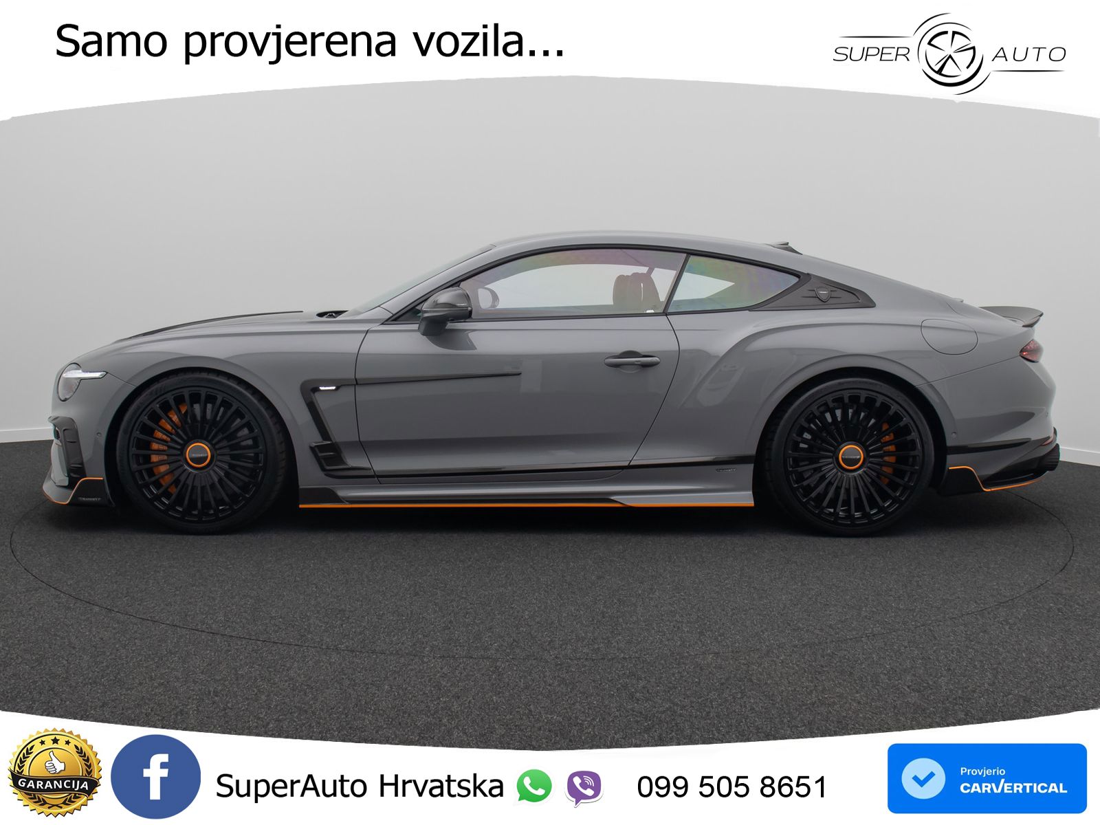 Bentley Continental GT IV 4.0 V8 TFSi (782 KS) AWD DCT LED+GR SJED+ACC