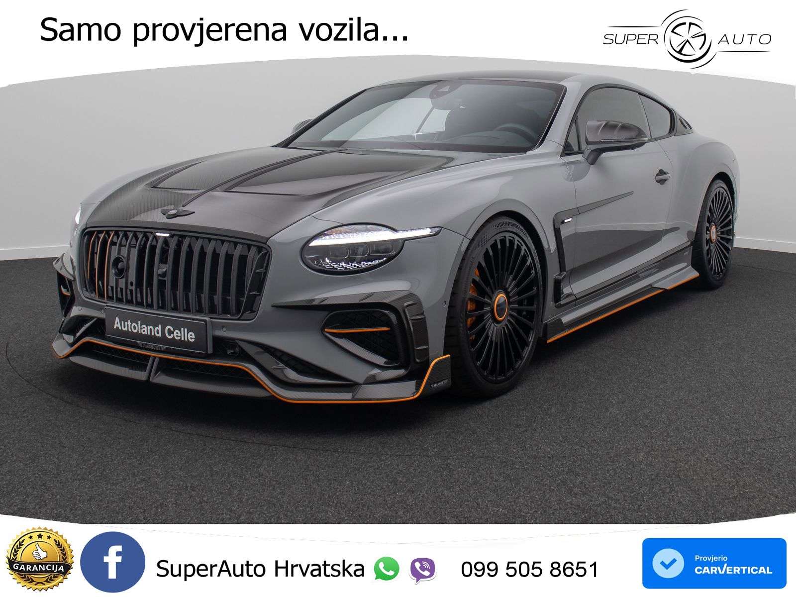 Bentley Continental GT IV 4.0 V8 TFSi (782 KS) AWD DCT LED+GR SJED+ACC
