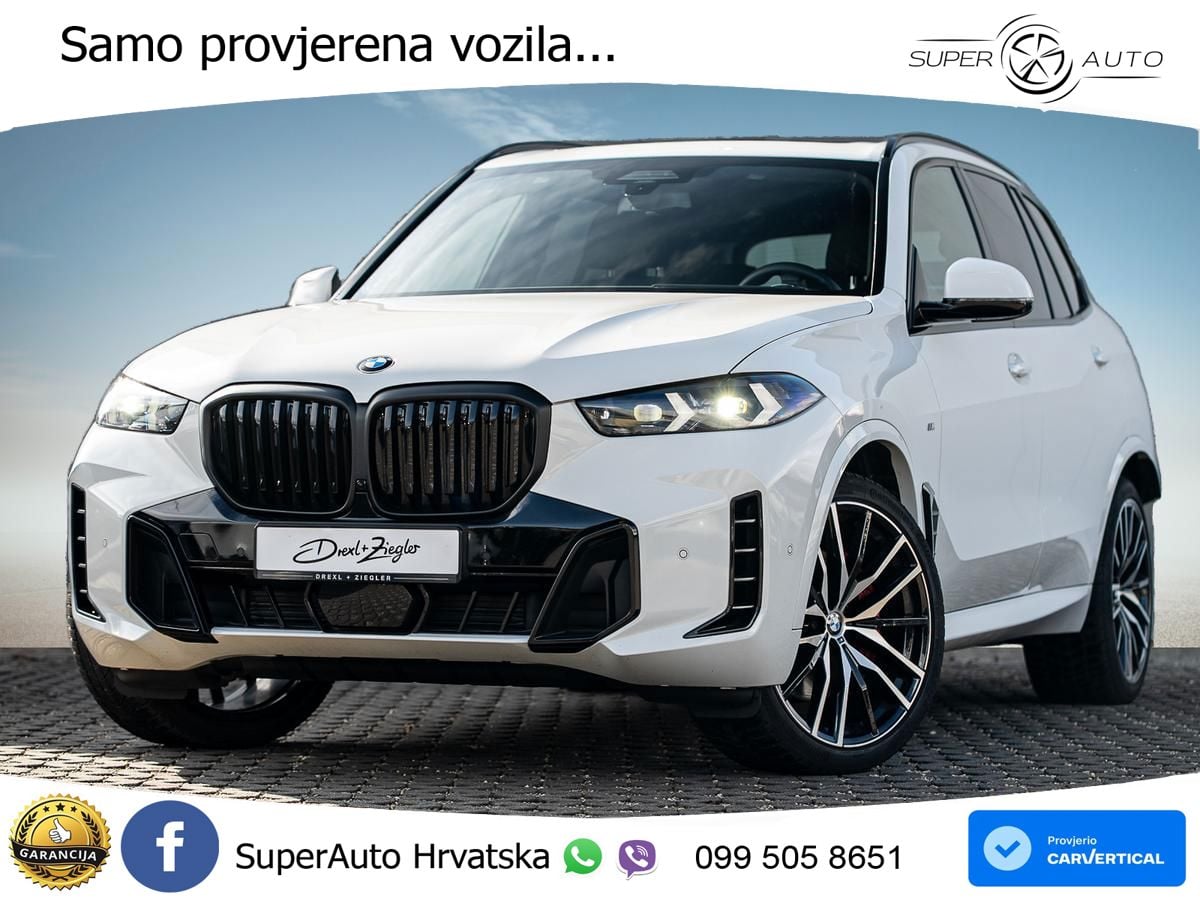 BMW X5 30d (298 KS) xDrive Steptronic M Sport ACC+HEAD+4xGR SJED+360+PANO