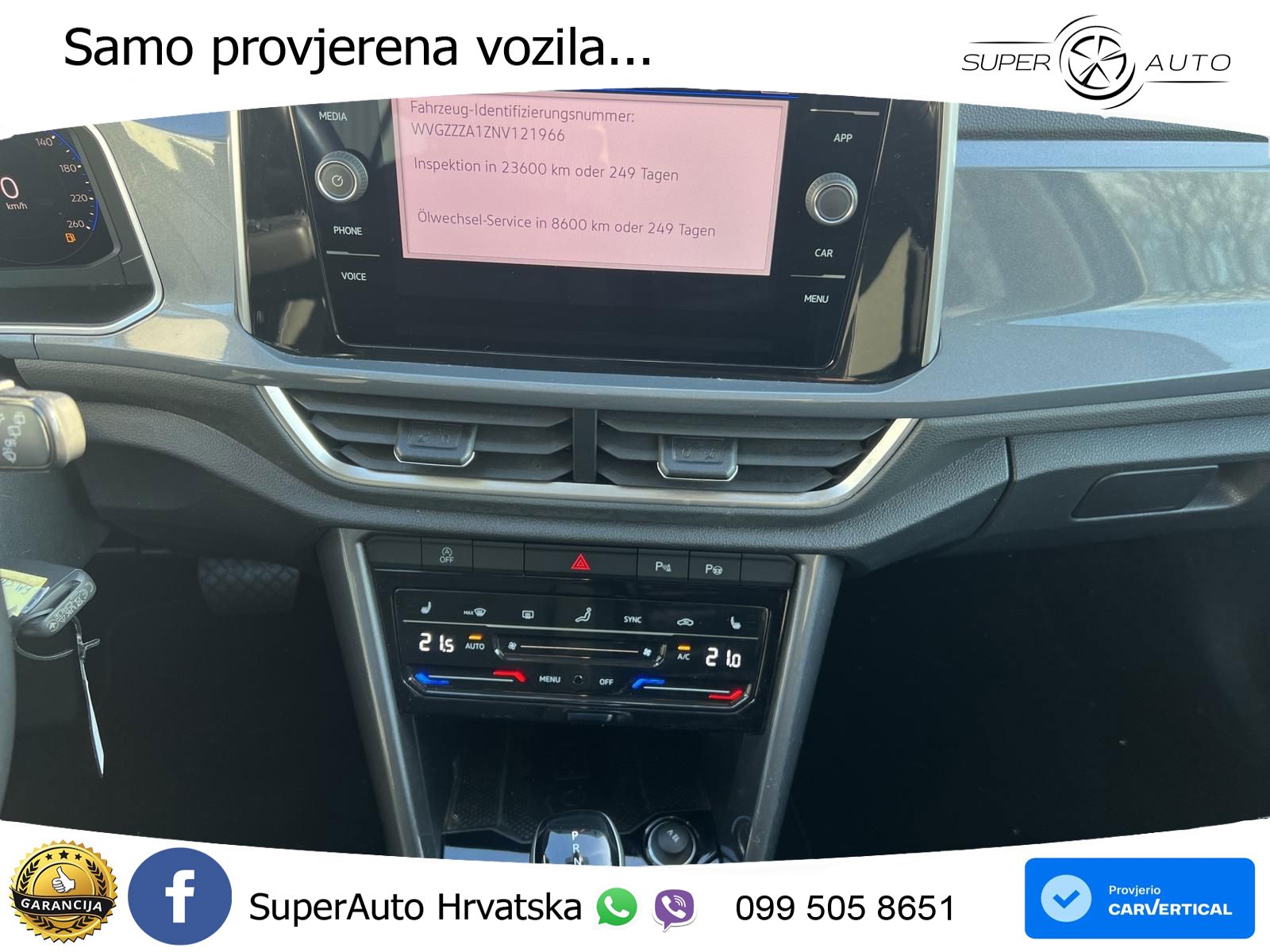 Volkswagen T-Roc 2.0 TDI (150 KS) DSG LED+GR SJED+ACC