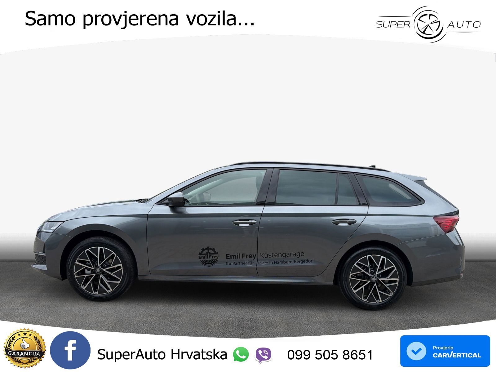 Škoda Octavia Combi 2.0 TDI (150 KS) DSG LED+GR SJED+ACC