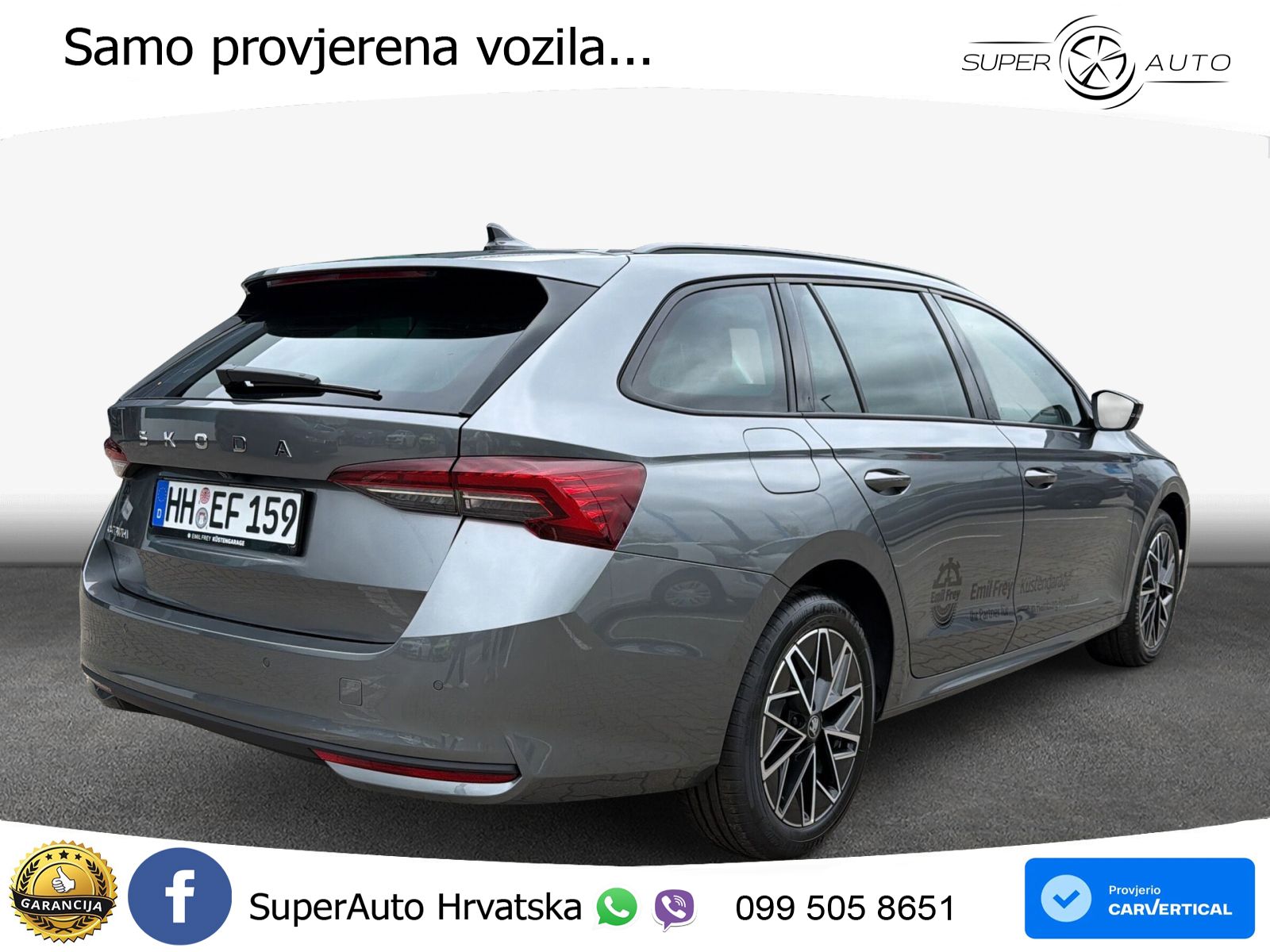 Škoda Octavia Combi 2.0 TDI (150 KS) DSG LED+GR SJED+ACC