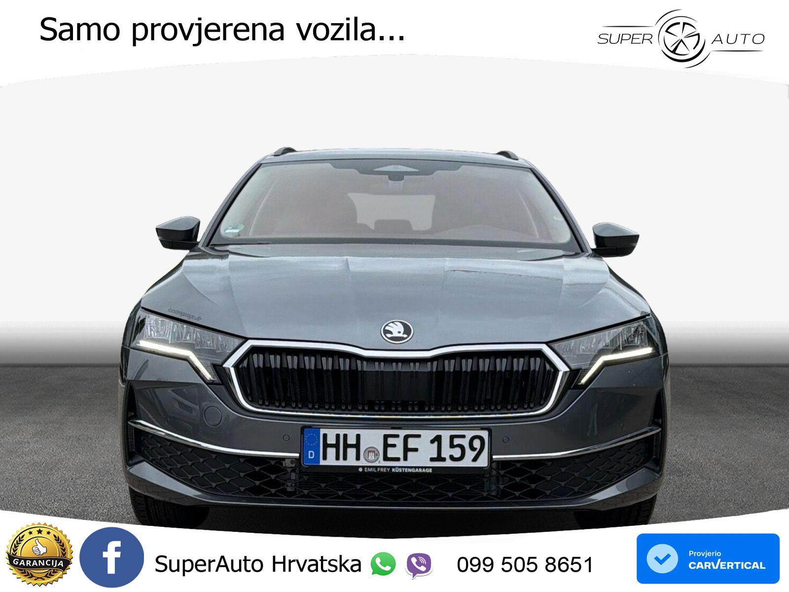 Škoda Octavia Combi 2.0 TDI (150 KS) DSG LED+GR SJED+ACC
