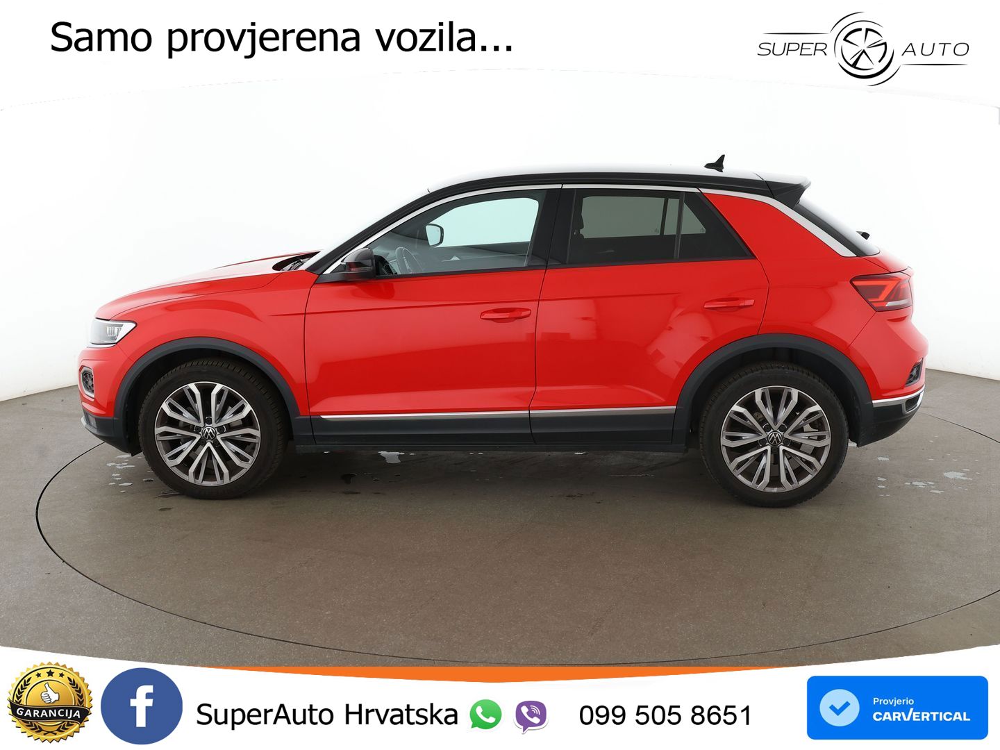 Volkswagen T-Roc 1.5 TSI (150 KS) DSG LED+GR SJED+ACC