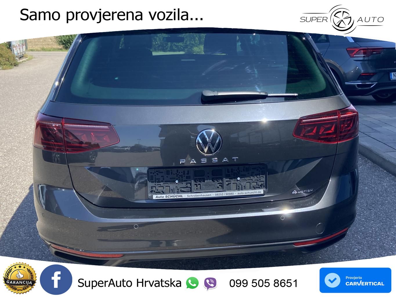 Volkswagen Passat Variant 2.0 TDI (200 KS) 4MOTION DSG Business LED+GR SJED+ACC
