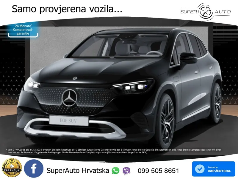 Mercedes EQE SUV 300 100 kWh (265 KS) ACC+GR SJED+360+PANO