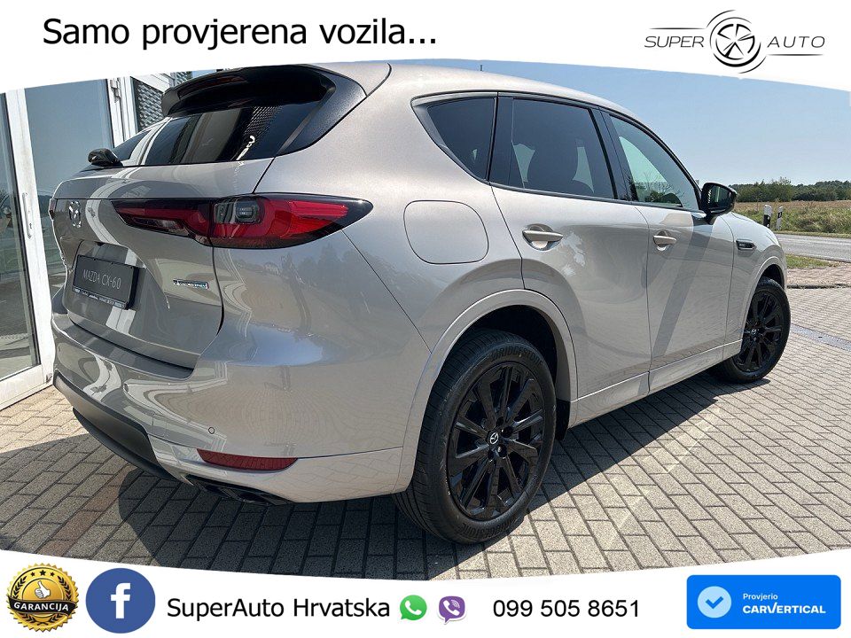 Mazda CX-60 2.5 e-Skyactiv (328 KS) AWD Automatic MATRIX+GR SJED+KAM