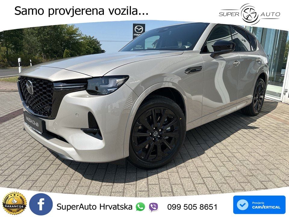 Mazda CX-60 2.5 e-Skyactiv (328 KS) AWD Automatic MATRIX+GR SJED+KAM